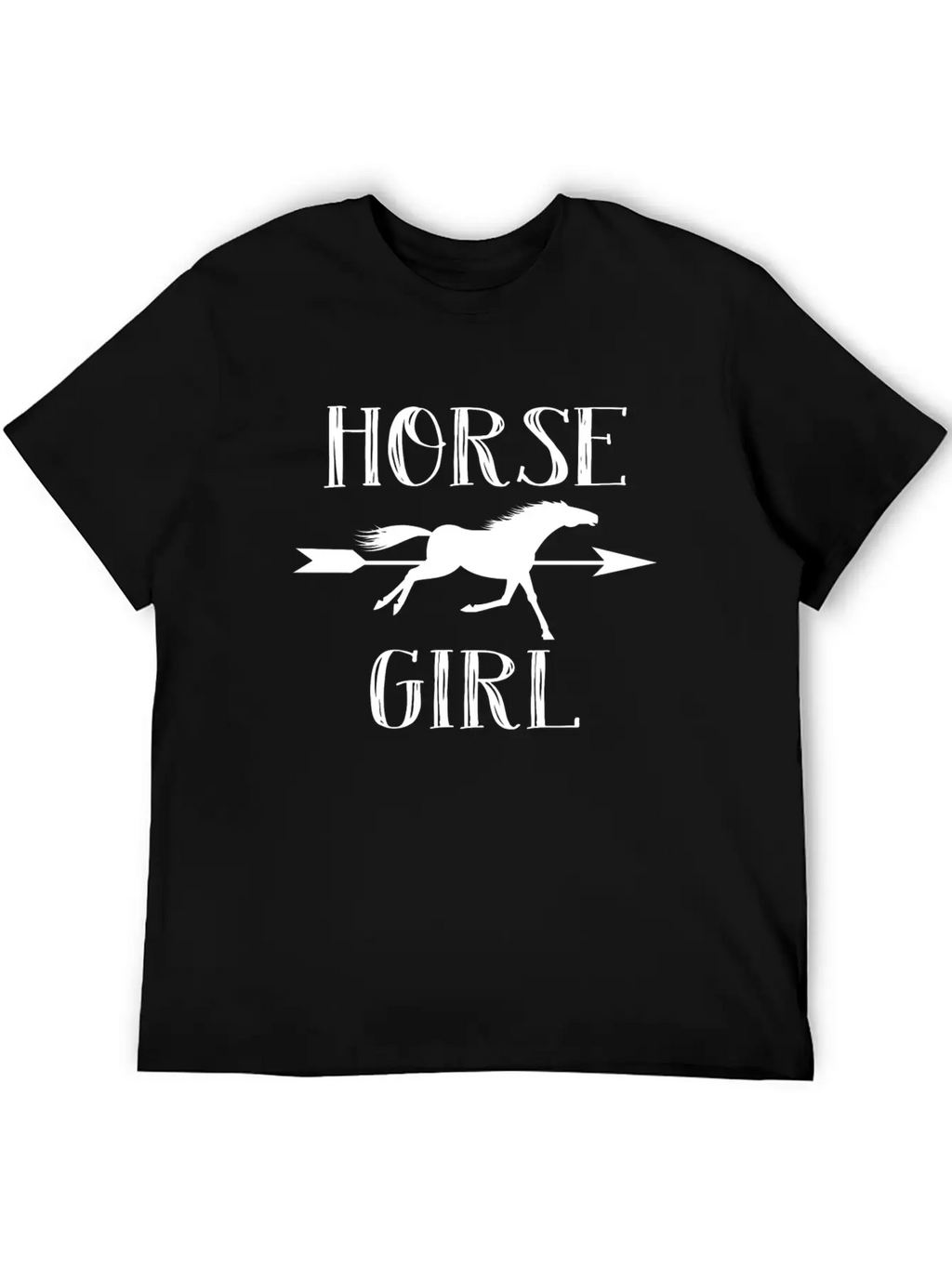 Horse Girl Horse Rider Equestrian Unisex Casual T-Shirt – Clean Design For Daily Comfort