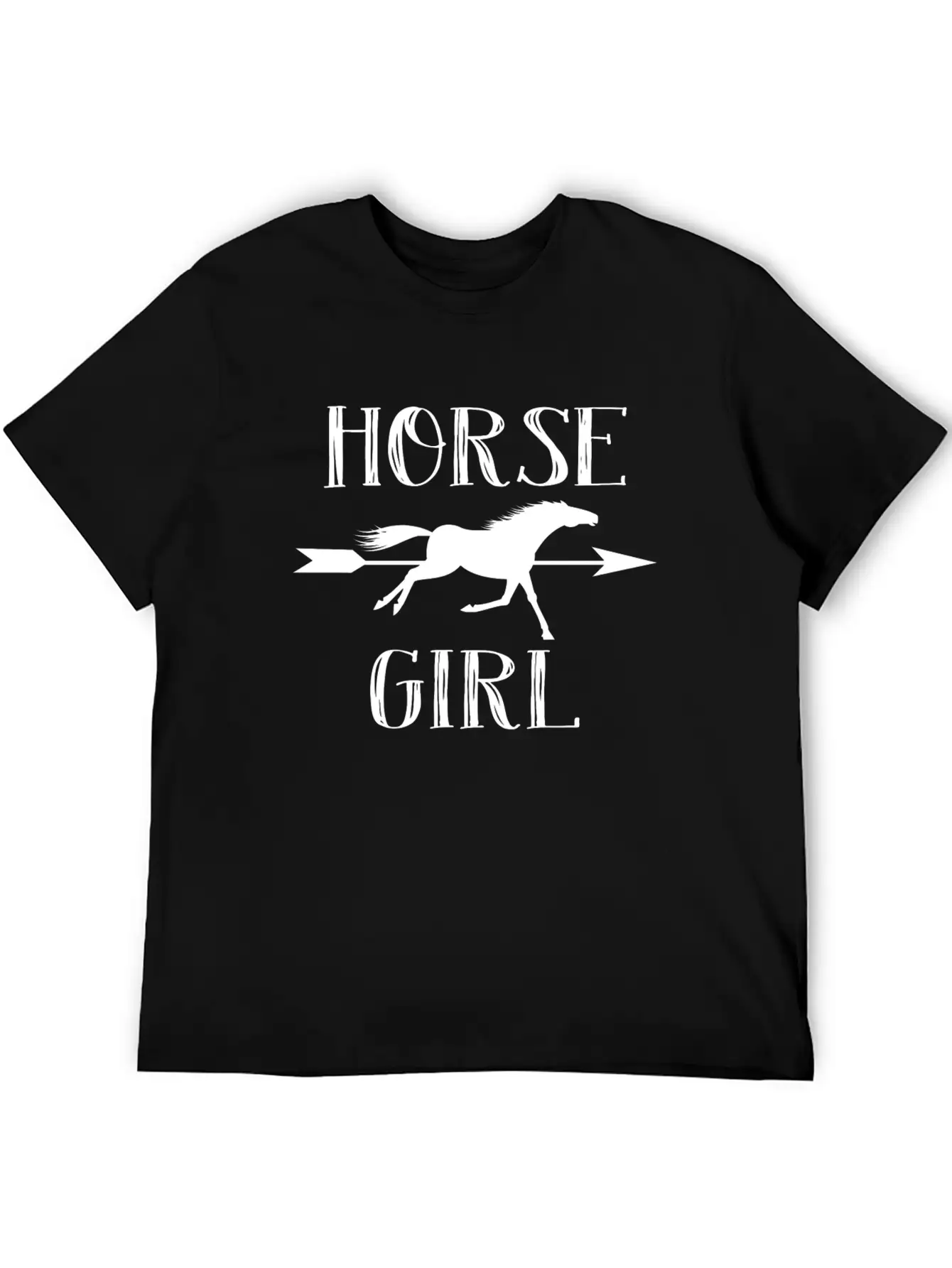 Horse Girl Horse Rider Equestrian Unisex Casual T-Shirt – Clean Design For Daily Comfort