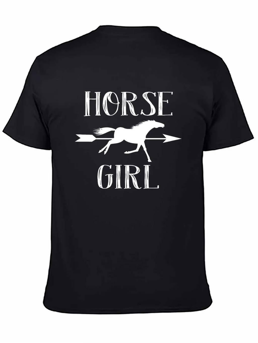 Horse Girl Horse Rider Equestrian Unisex Casual T-Shirt – Clean Design For Daily Comfort