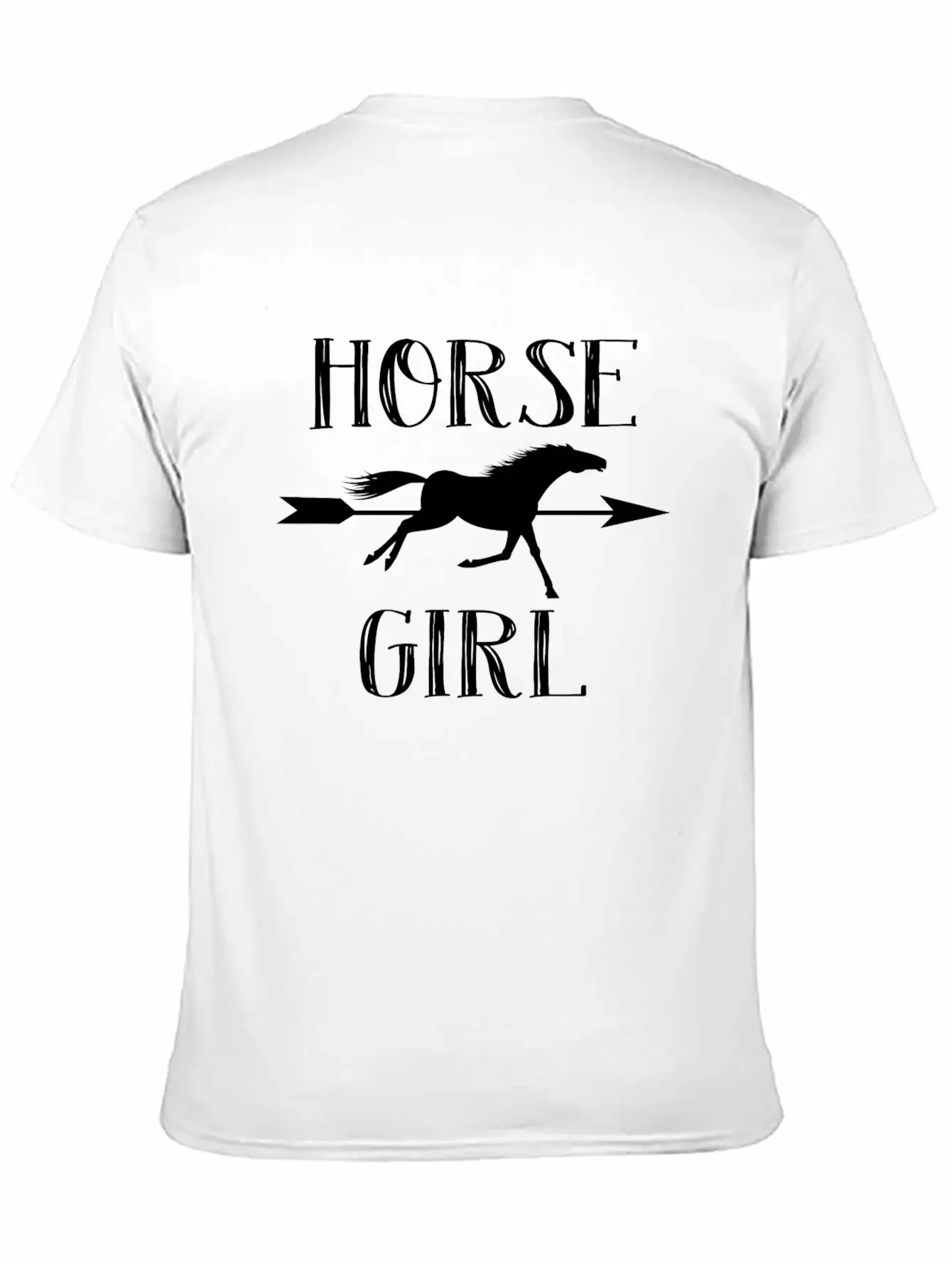 Horse Girl Horse Rider Equestrian Unisex Casual T-Shirt – Clean Design For Daily Comfort