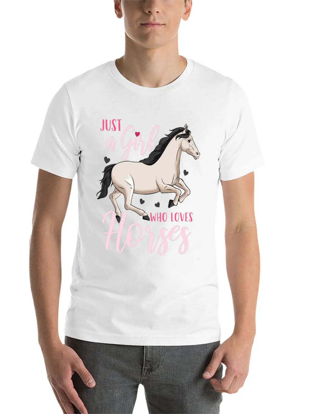 Horse Horseback Riding Essential Cotton Tee For Daily Outfits – Unisex Style