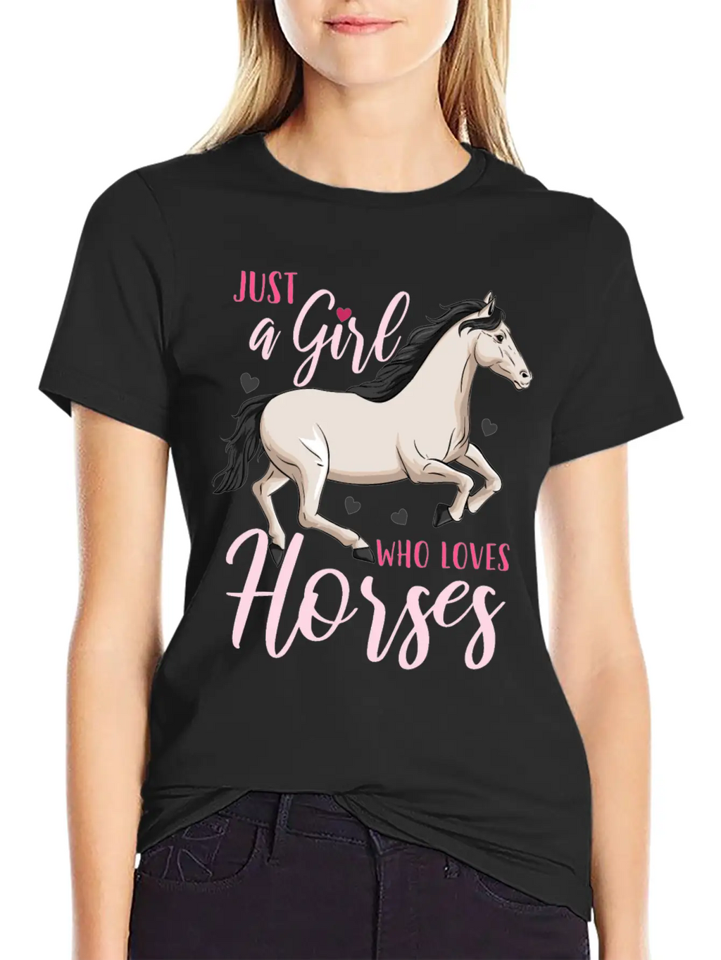 Horse Horseback Riding Essential Cotton Tee For Daily Outfits – Unisex Style