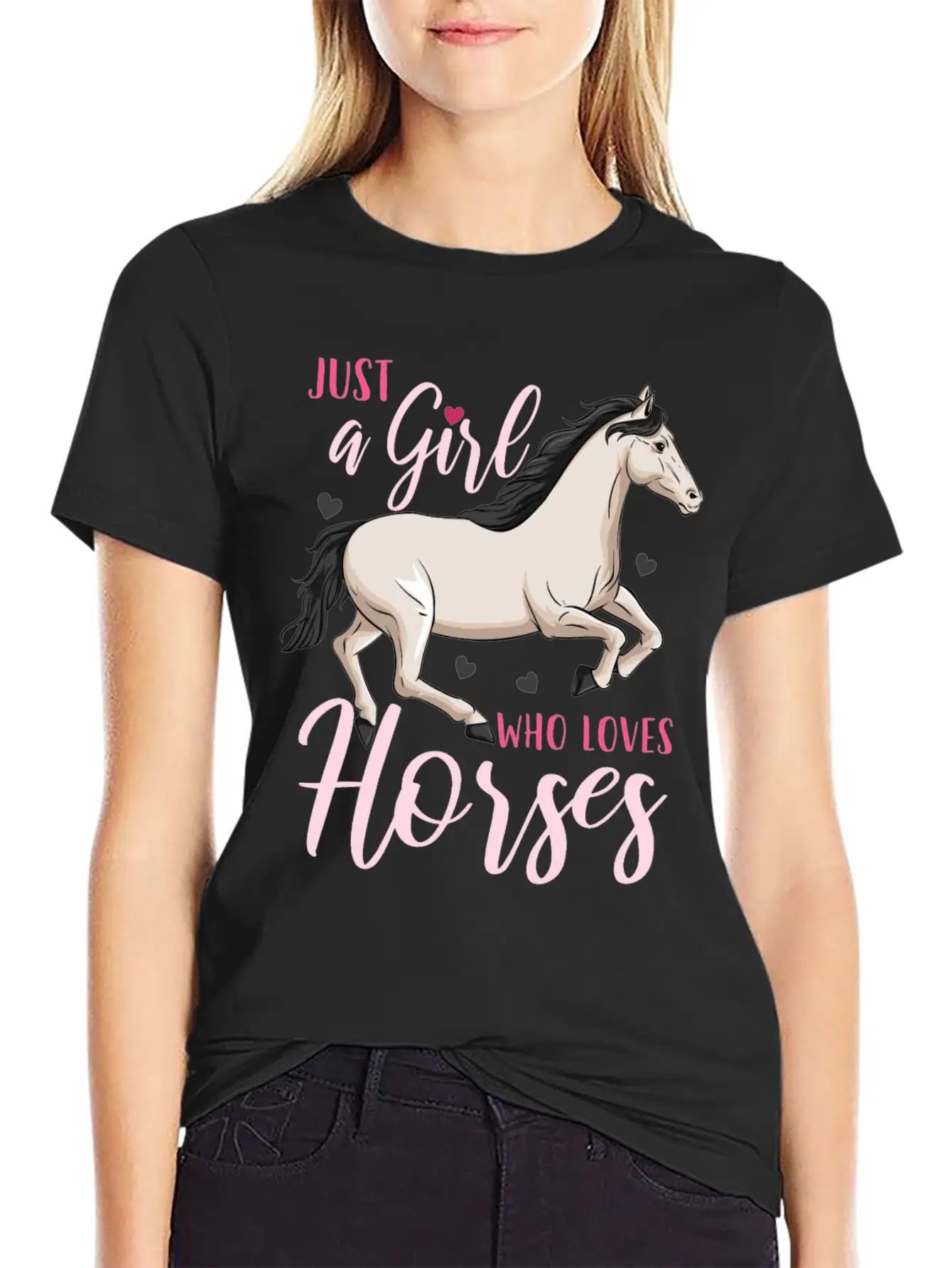 Horse Horseback Riding Essential Cotton Tee For Daily Outfits – Unisex Style