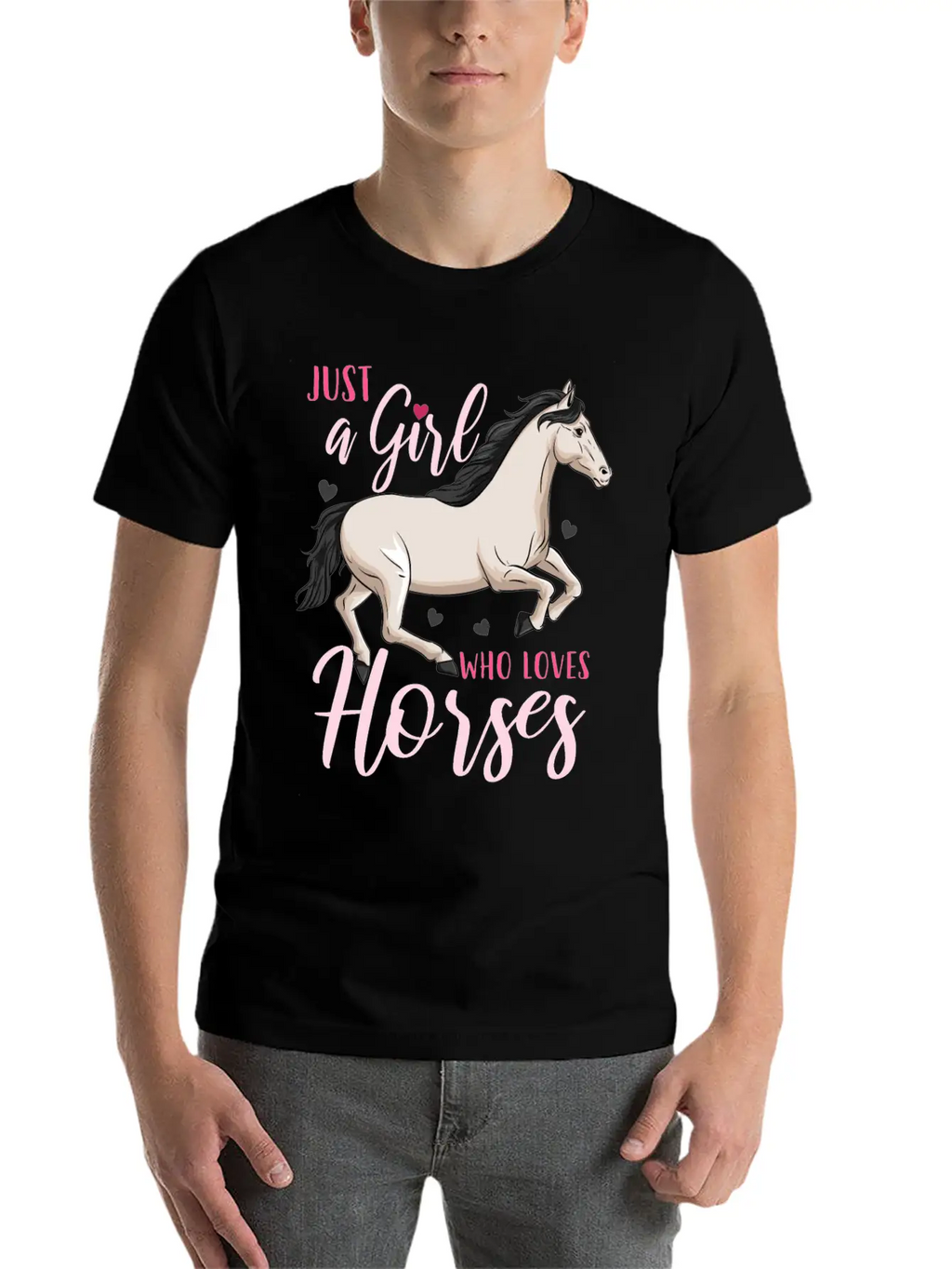 Horse Horseback Riding Essential Cotton Tee For Daily Outfits – Unisex Style