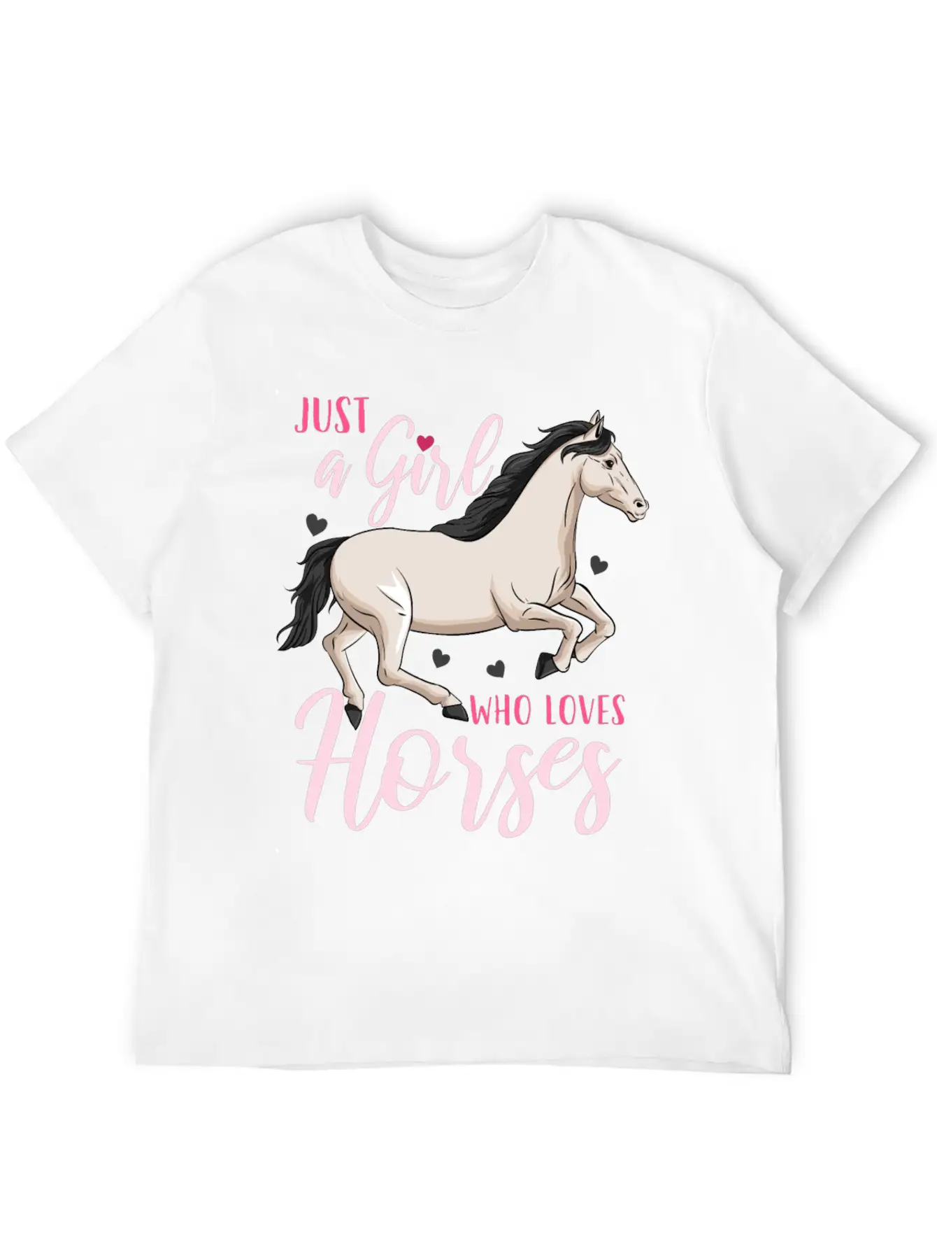 Horse Horseback Riding Essential Cotton Tee For Daily Outfits – Unisex Style