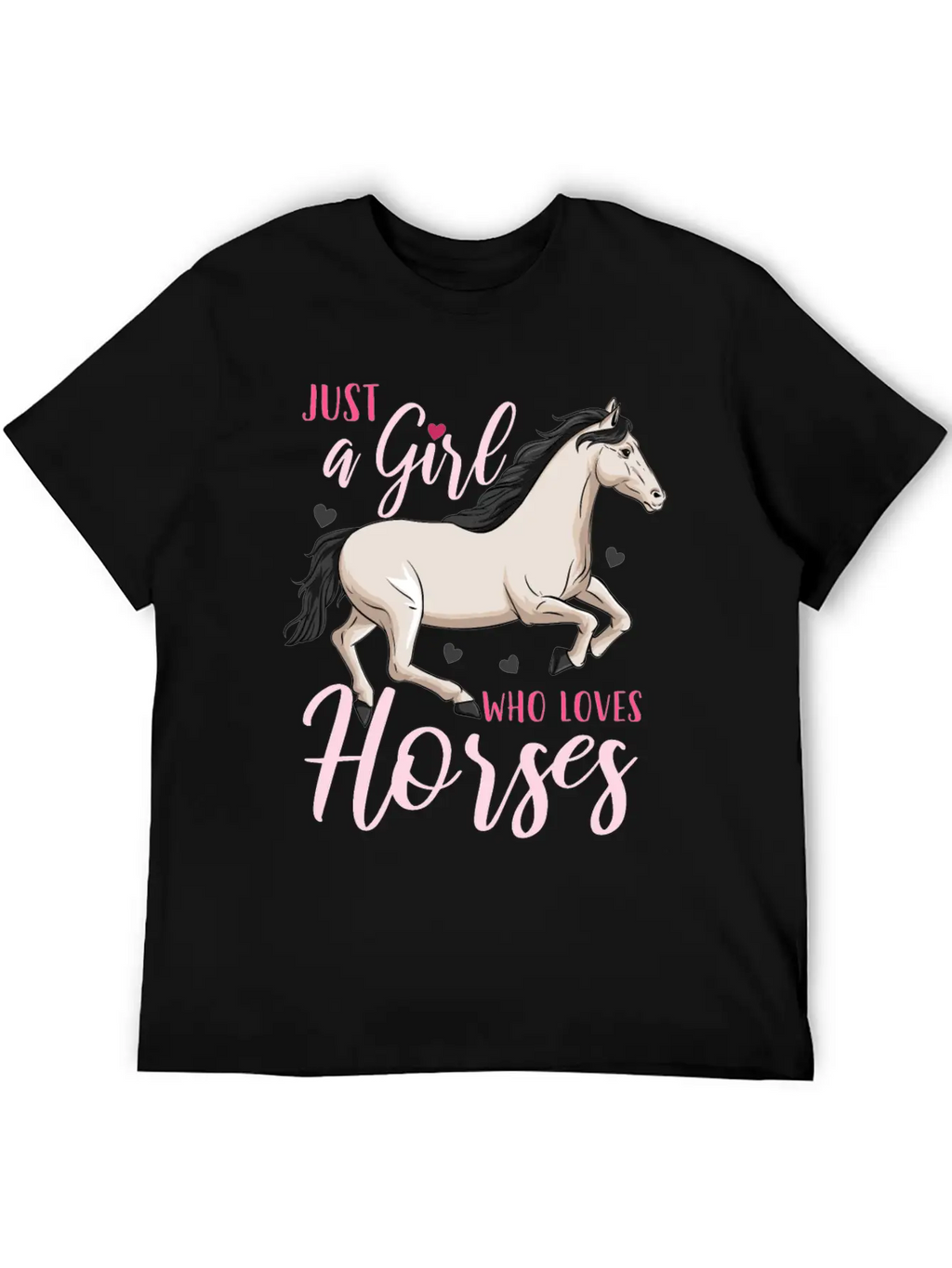 Horse Horseback Riding Essential Cotton Tee For Daily Outfits – Unisex Style