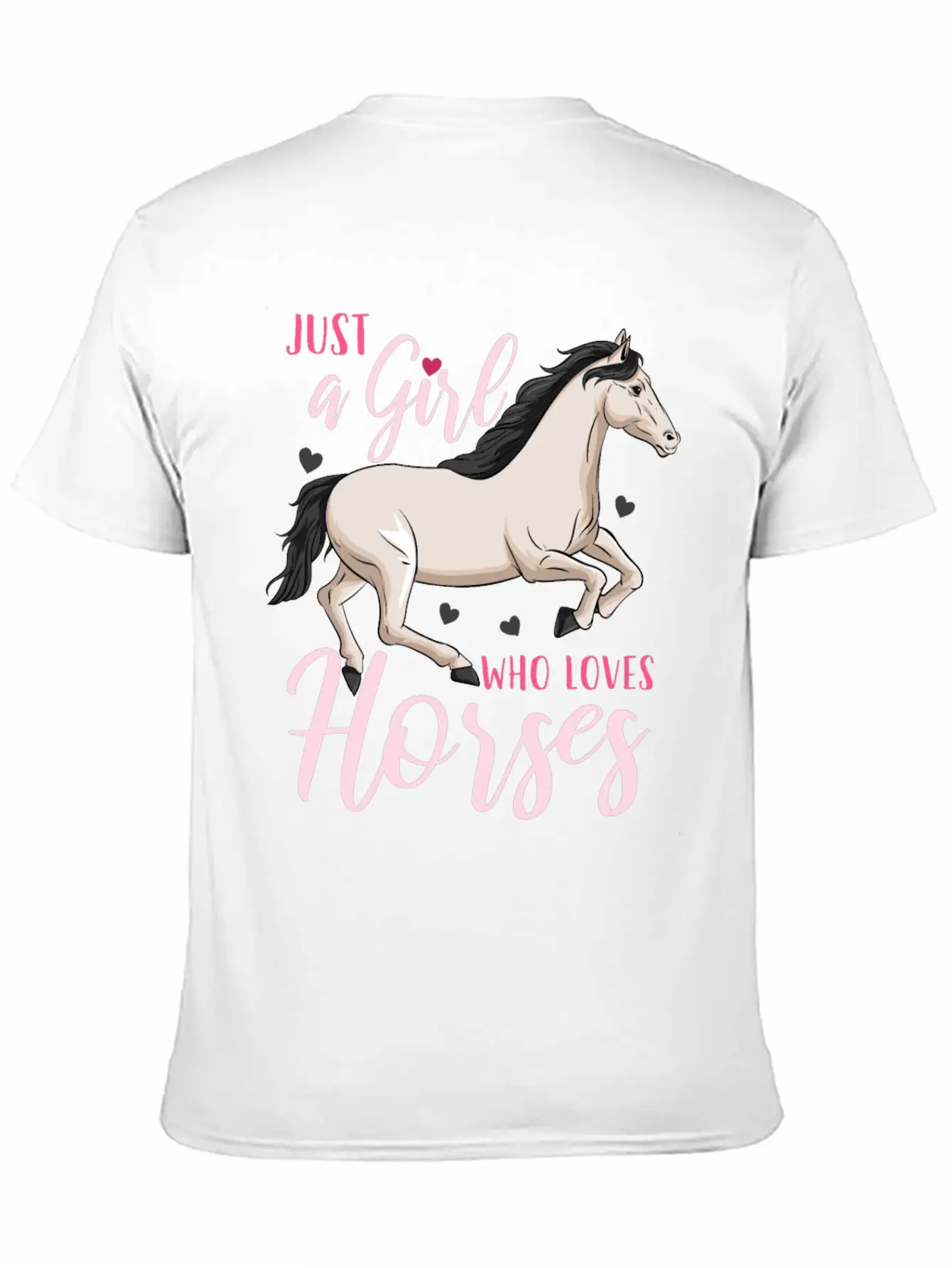 Horse Horseback Riding Essential Cotton Tee For Daily Outfits – Unisex Style