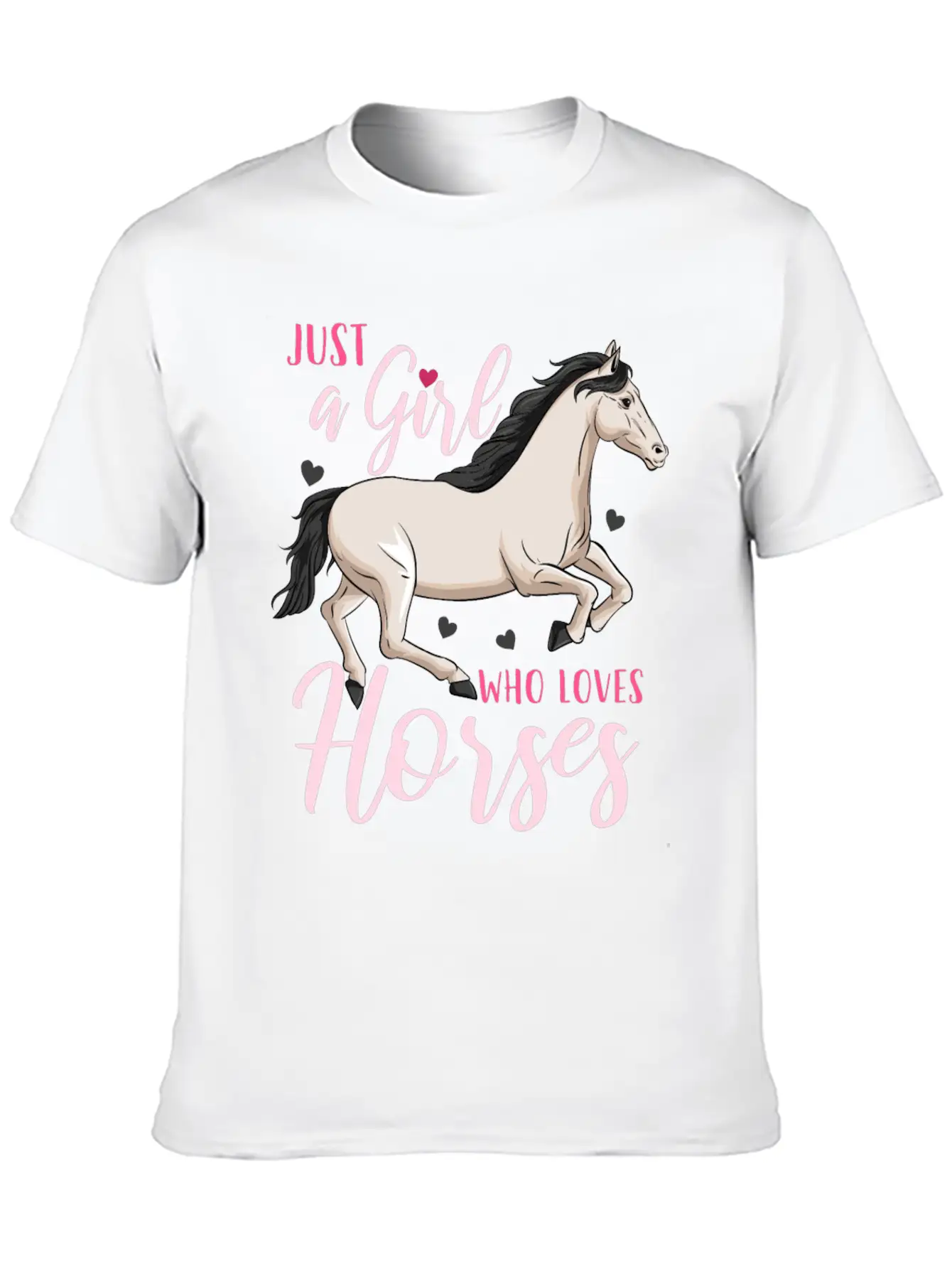 Horse Horseback Riding Essential Cotton Tee For Daily Outfits – Unisex Style