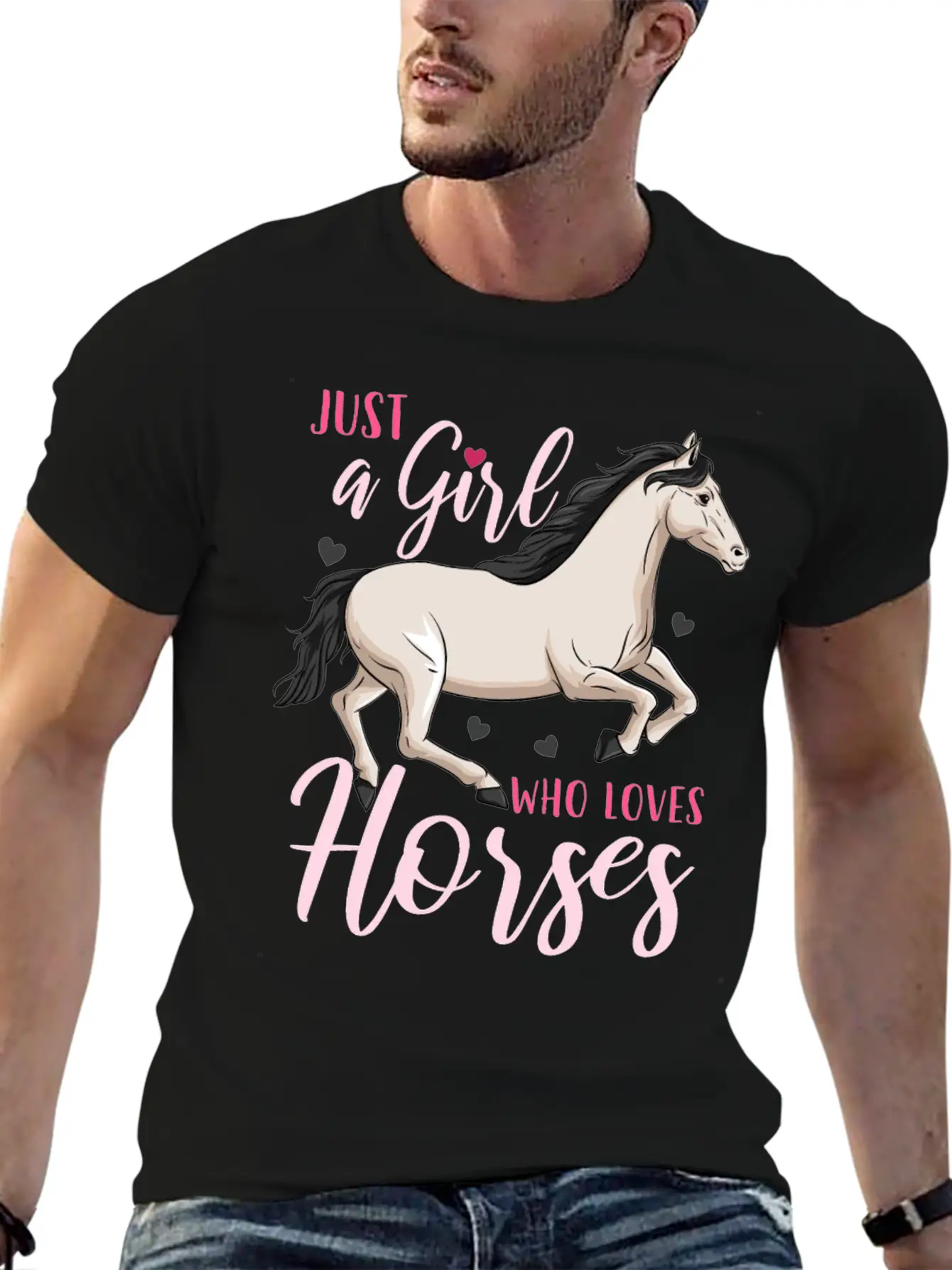 Horse Horseback Riding Essential Cotton Tee For Daily Outfits – Unisex Style