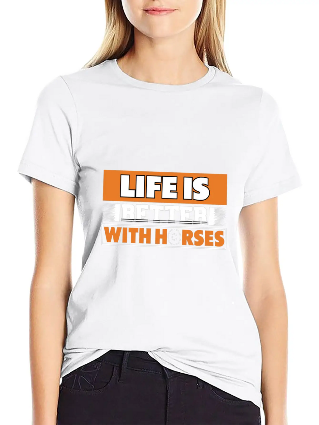 Horse, Horses, Horse Riding Horse Lover Unisex Casual T-Shirt – Clean Design For Daily Comfort
