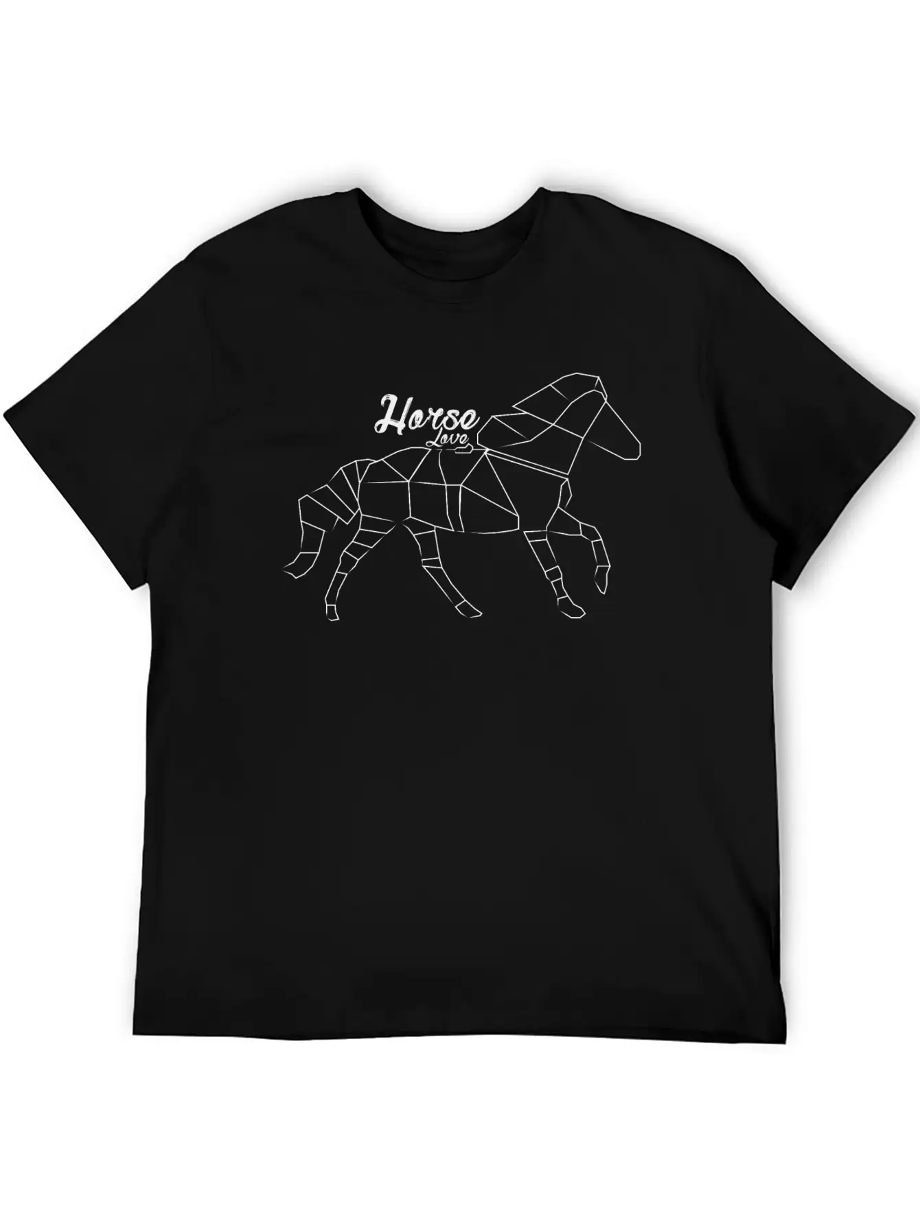 Horse Love 2 Unisex Casual T-Shirt – Clean Design For Daily Comfort