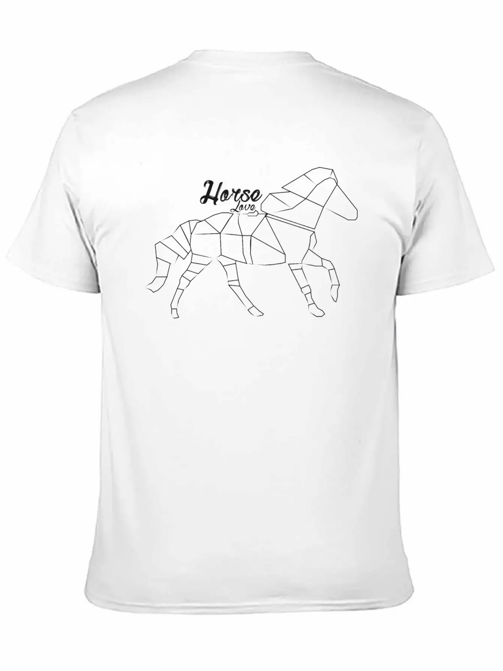 Horse Love 2 Unisex Casual T-Shirt – Clean Design For Daily Comfort