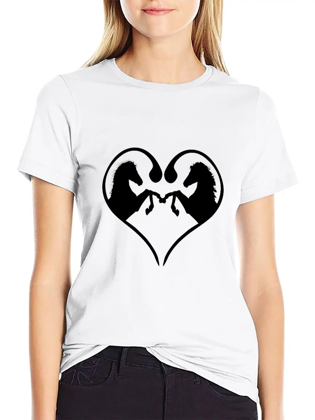 Horse Lover | Gift For Everybody That Loves Horses Essential Cotton Tee For Daily Outfits – Unisex Style