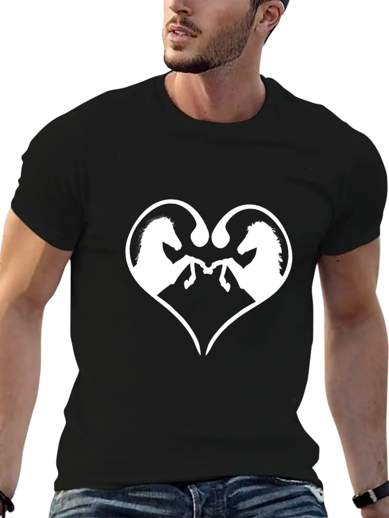 Horse Lover | Gift For Everybody That Loves Horses Essential Cotton Tee For Daily Outfits – Unisex Style