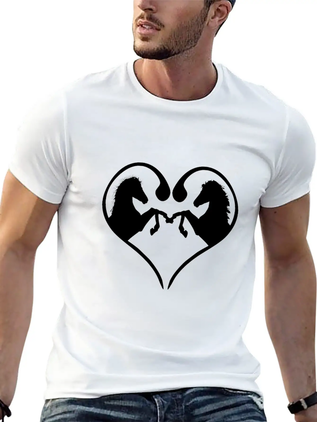Horse Lover | Gift For Everybody That Loves Horses Essential Cotton Tee For Daily Outfits – Unisex Style