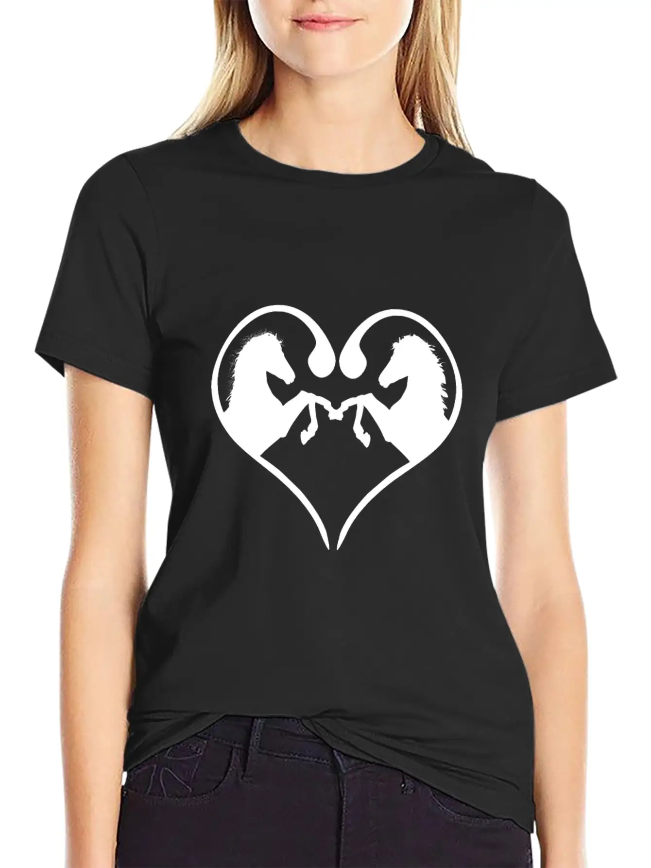 Horse Lover | Gift For Everybody That Loves Horses Essential Cotton Tee For Daily Outfits – Unisex Style