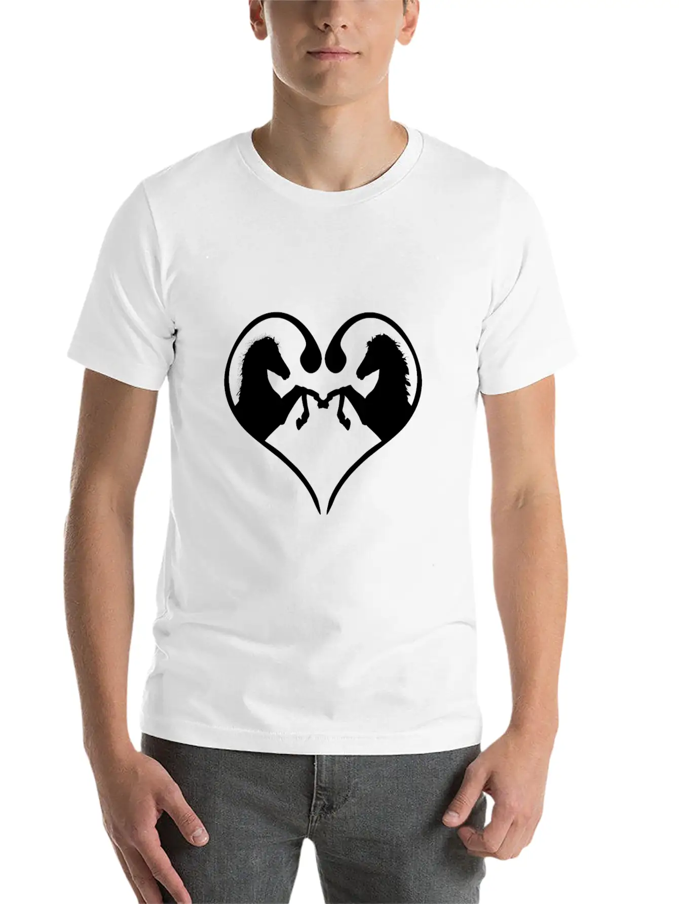 Horse Lover | Gift For Everybody That Loves Horses Essential Cotton Tee For Daily Outfits – Unisex Style