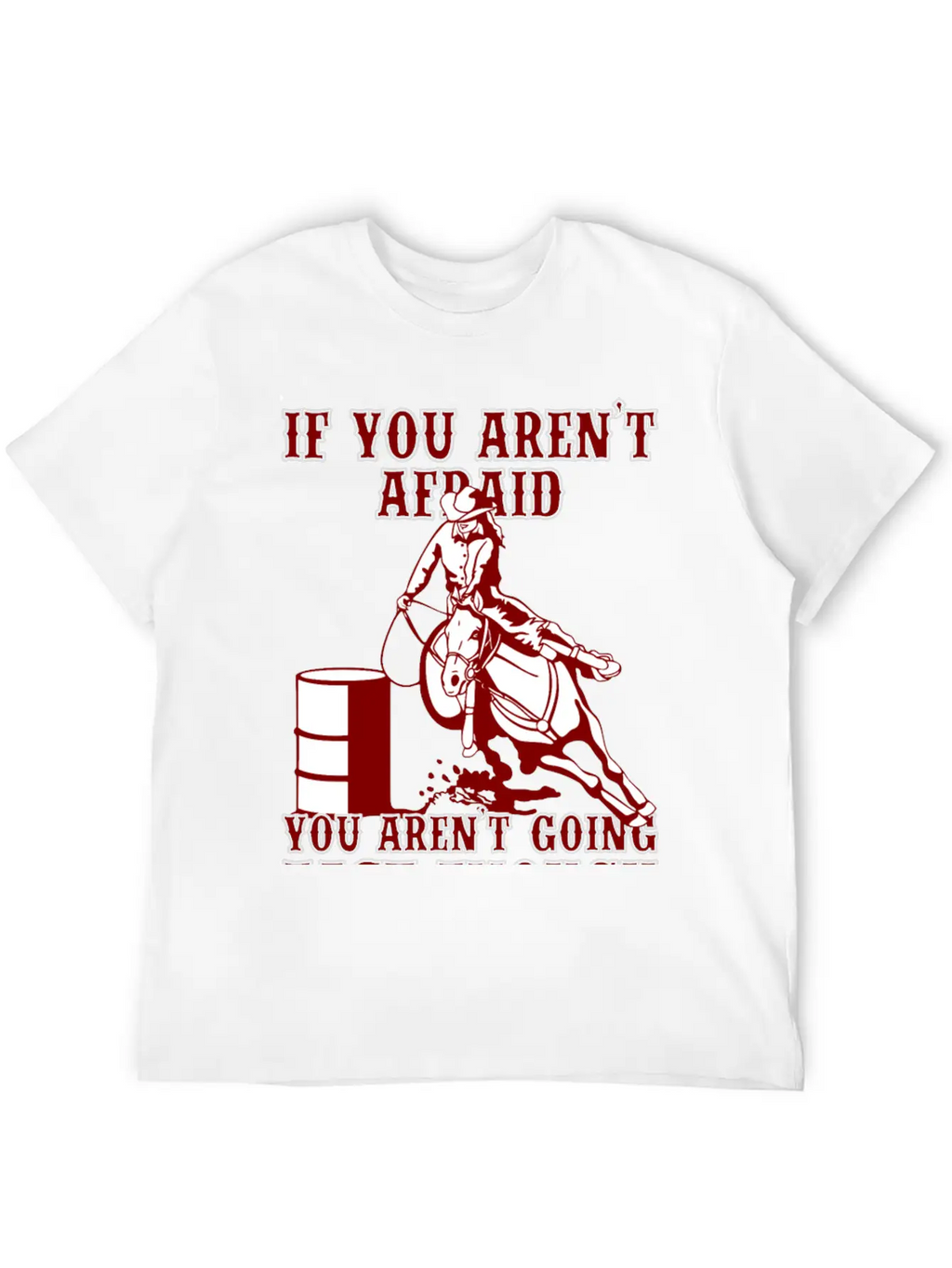 Horse Man - You Aren't Going Fast Enough Classic Fit Graphic Tee For Daily Comfort – Unisex Cotton Shirt