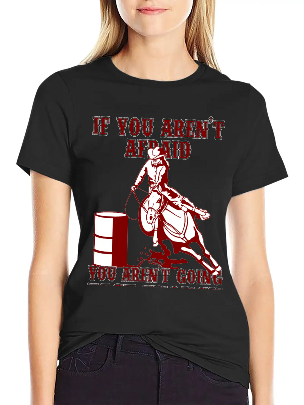 Horse Man - You Aren't Going Fast Enough Classic Fit Graphic Tee For Daily Comfort – Unisex Cotton Shirt