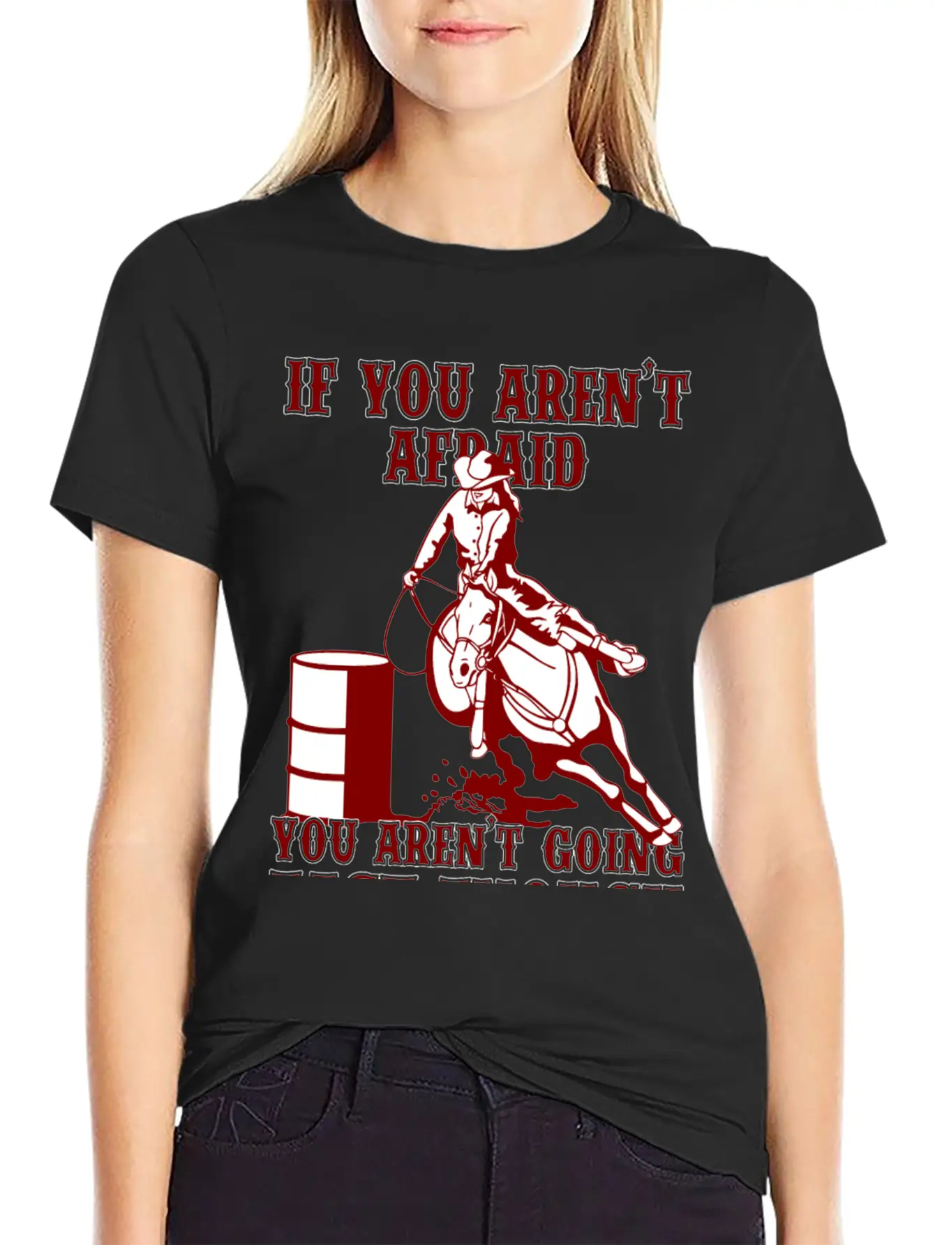 Horse Man - You Aren't Going Fast Enough Classic Fit Graphic Tee For Daily Comfort – Unisex Cotton Shirt