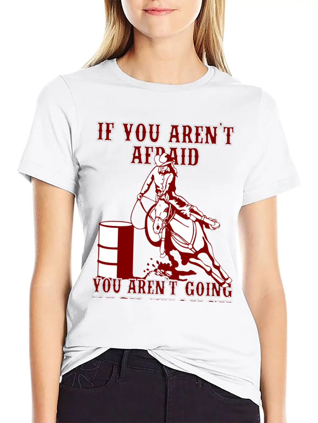 Horse Man - You Aren't Going Fast Enough Classic Fit Graphic Tee For Daily Comfort – Unisex Cotton Shirt