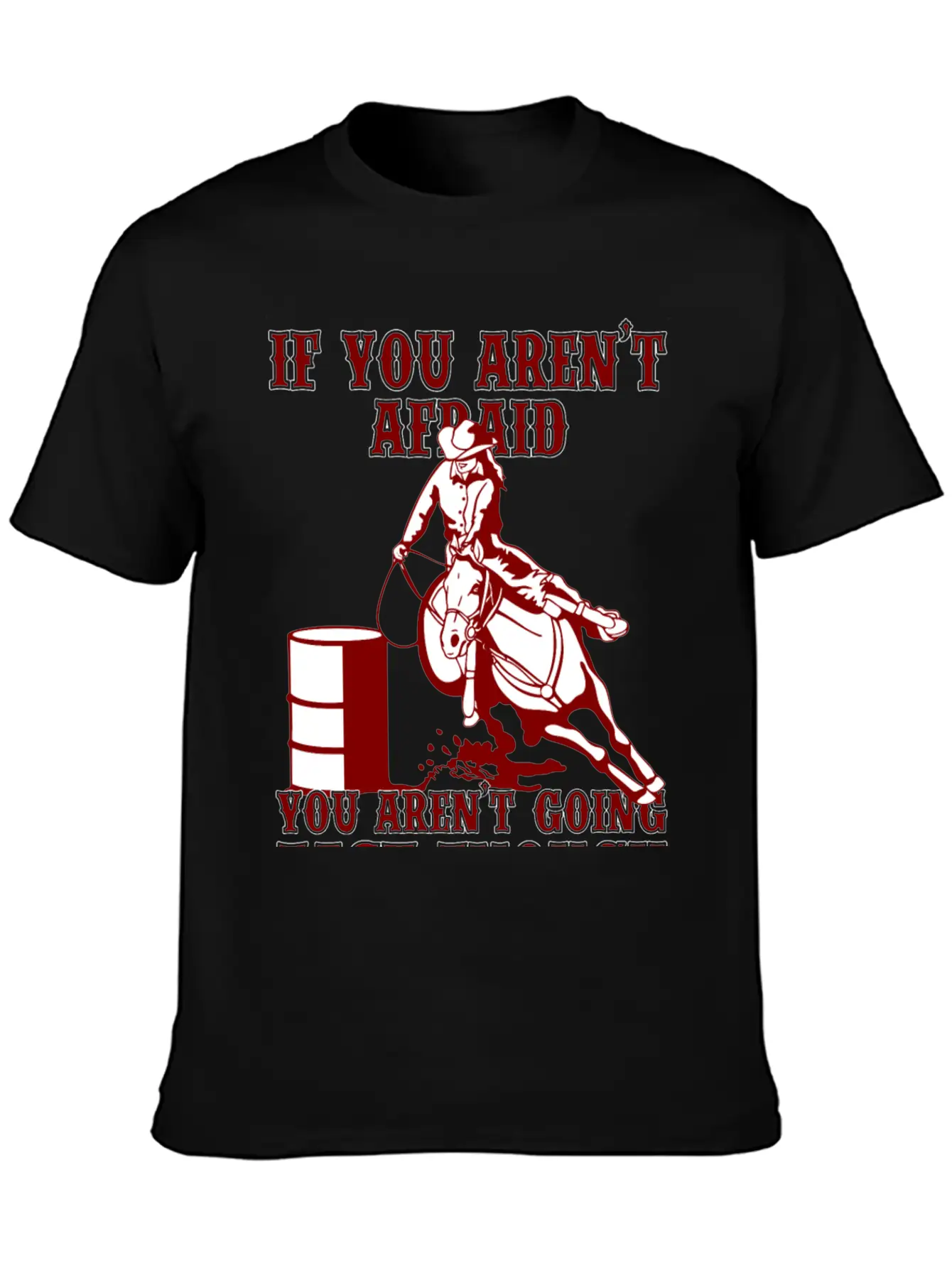Horse Man - You Aren't Going Fast Enough Classic Fit Graphic Tee For Daily Comfort – Unisex Cotton Shirt