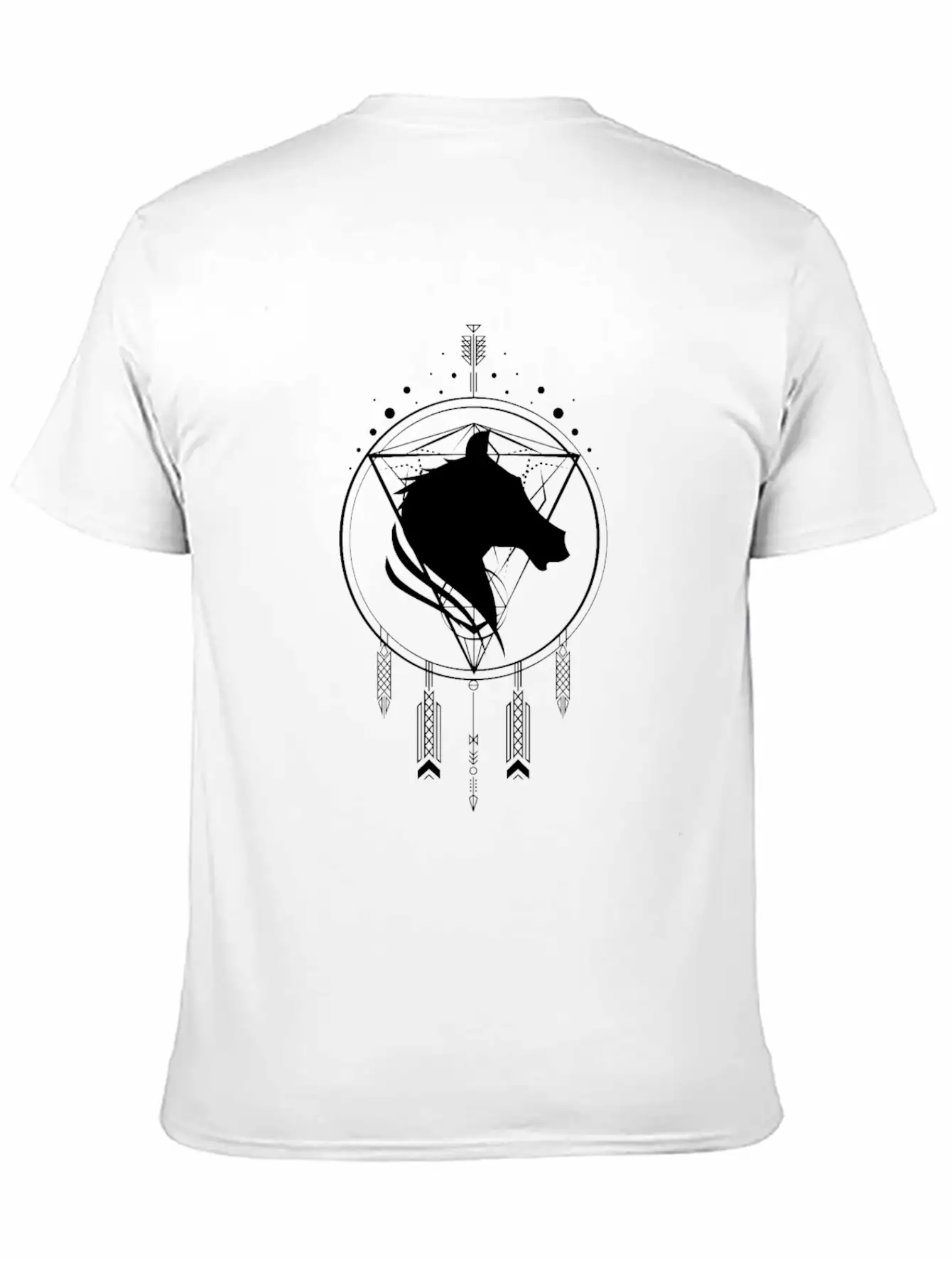 Horse Power Animal Unisex Casual T-Shirt – Clean Design For Daily Comfort