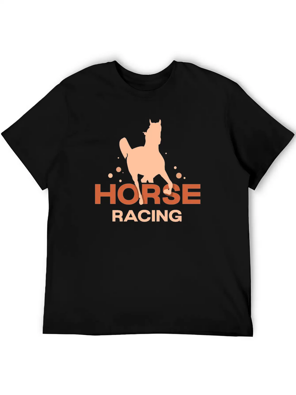 Horse Racing Race Horses Racer Casual Graphic T-Shirt – Simple And Comfortable Daily Wear
