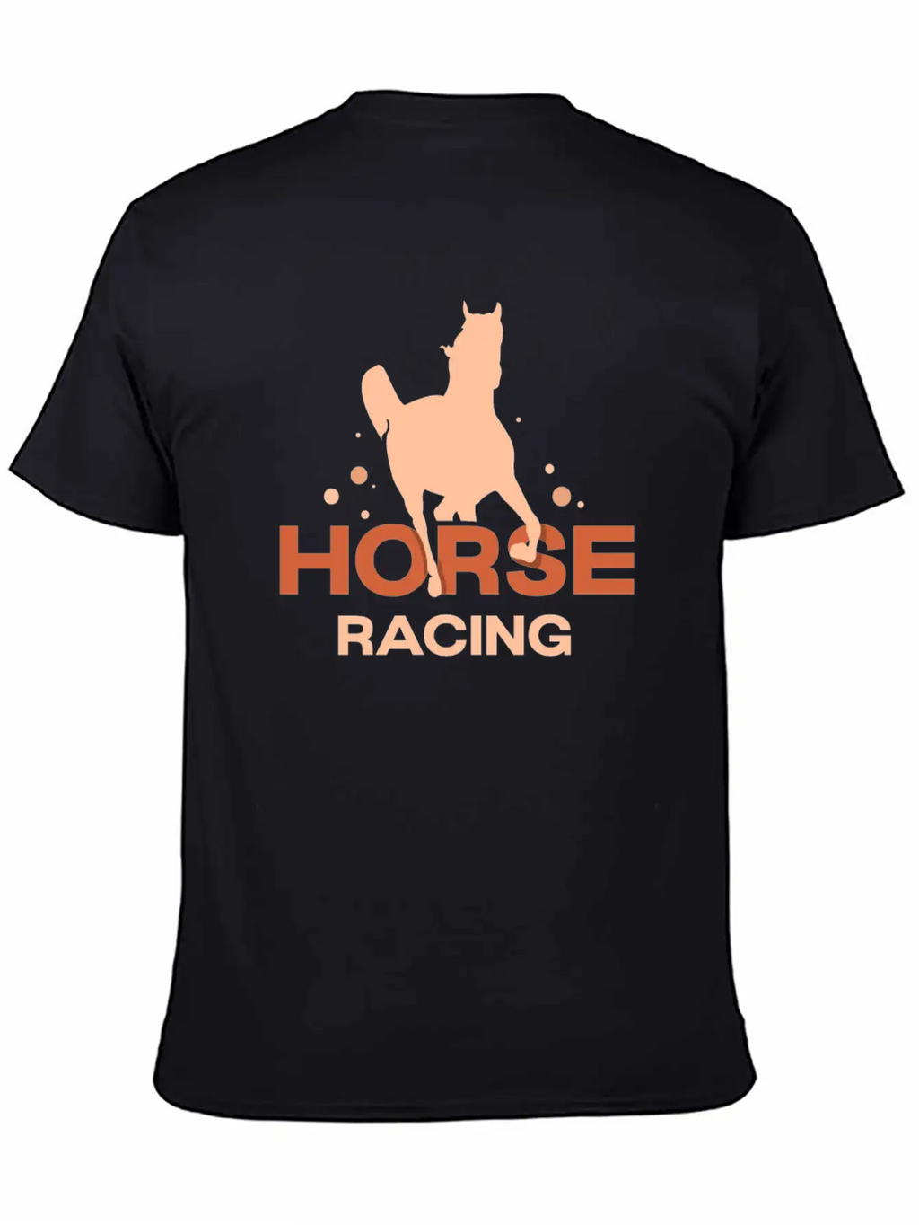 Horse Racing Race Horses Racer Casual Graphic T-Shirt – Simple And Comfortable Daily Wear