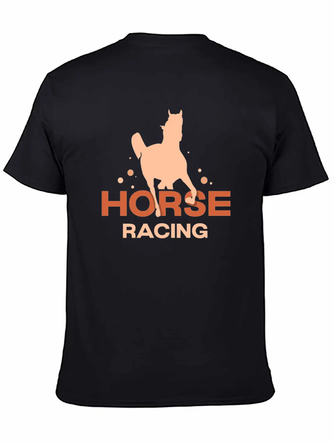Horse Racing Race Horses Racer Casual Graphic T-Shirt – Simple And Comfortable Daily Wear