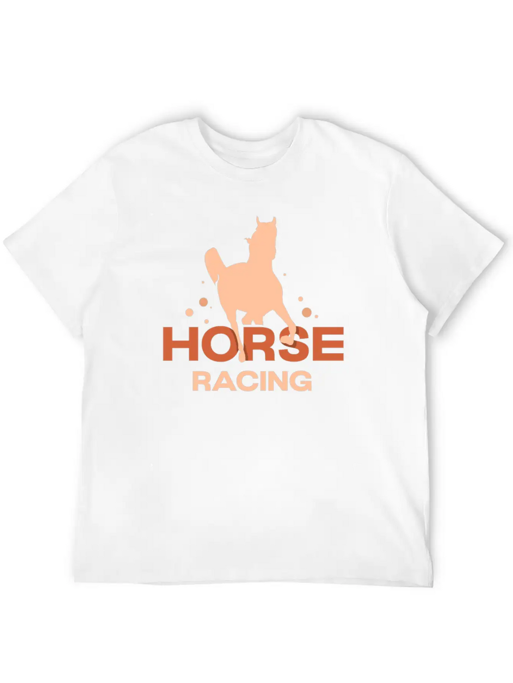 Horse Racing Race Horses Racer Casual Graphic T-Shirt – Simple And Comfortable Daily Wear