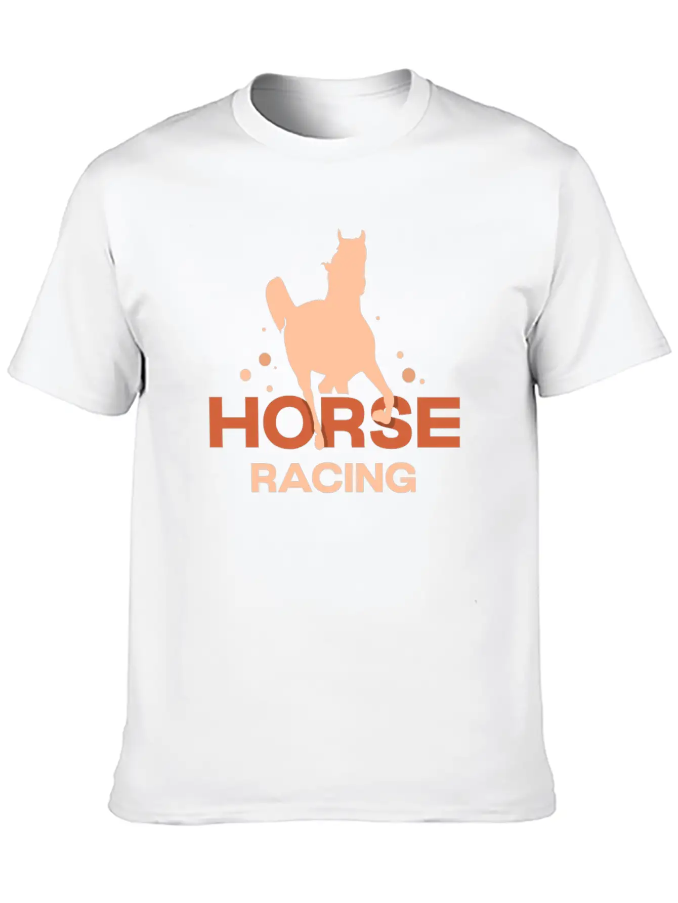 Horse Racing Race Horses Racer Casual Graphic T-Shirt – Simple And Comfortable Daily Wear