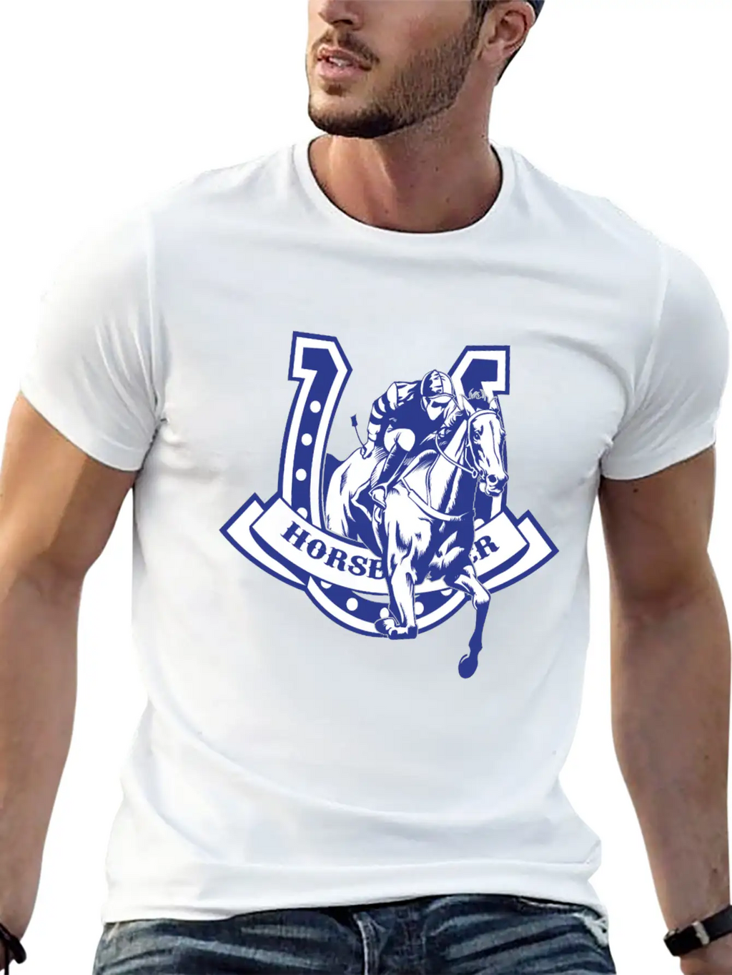 HORSE RAIDE Breathable Graphic T-Shirt – Perfect For Casual Days