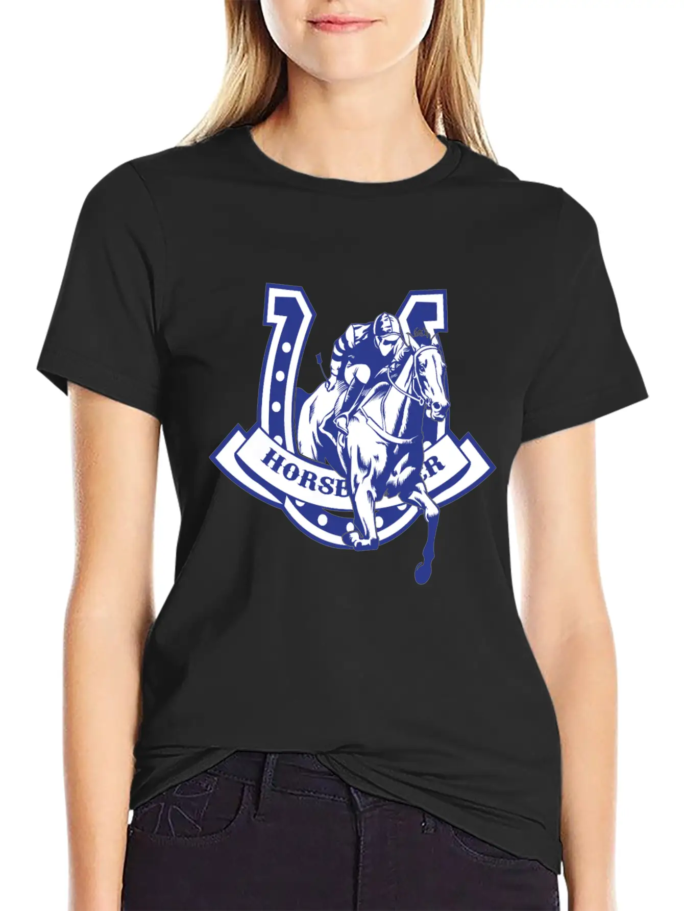 HORSE RAIDE Breathable Graphic T-Shirt – Perfect For Casual Days