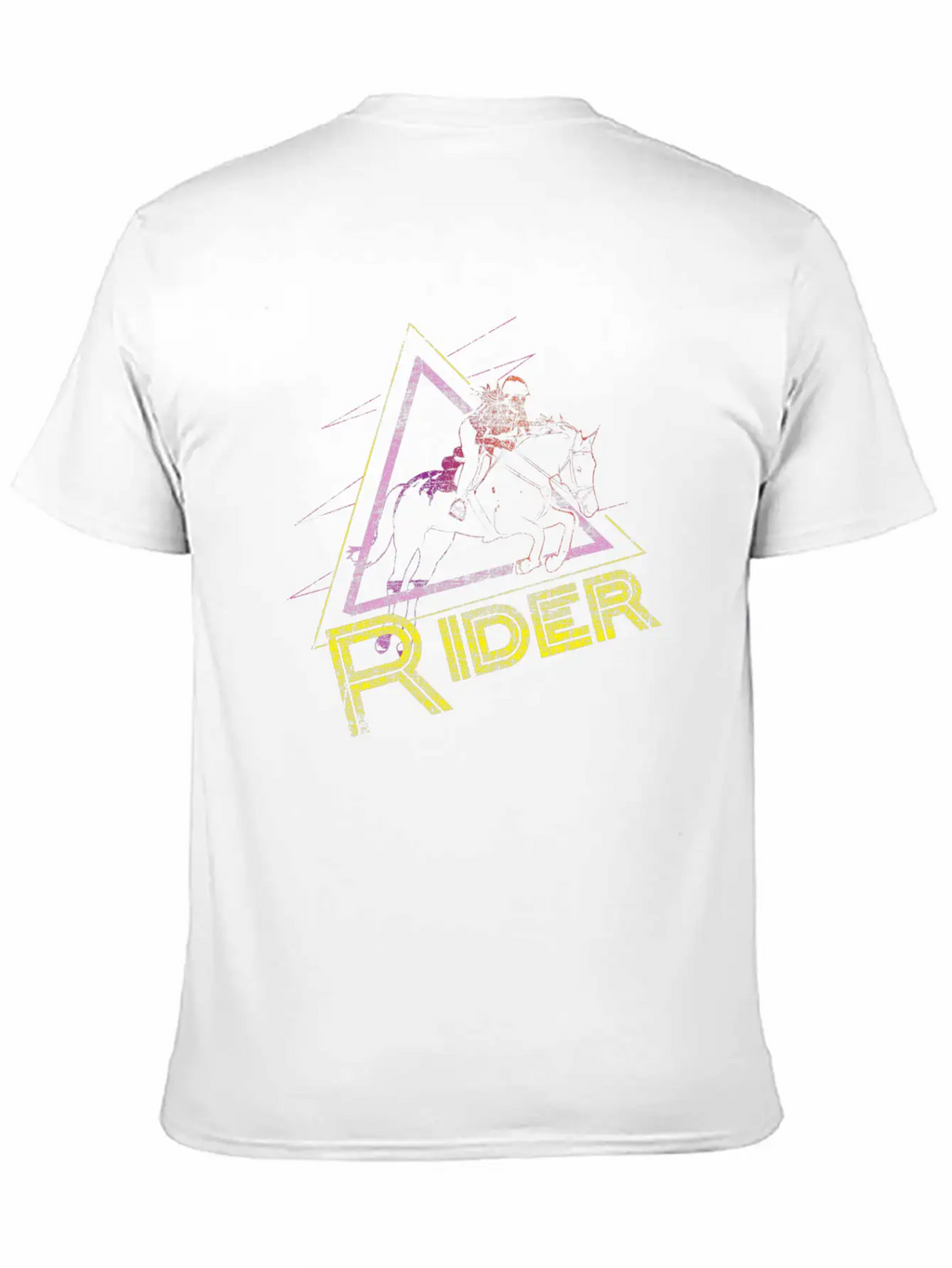 Horse Rider Stylish Everyday T-Shirt – Unisex Basic Cotton Tee