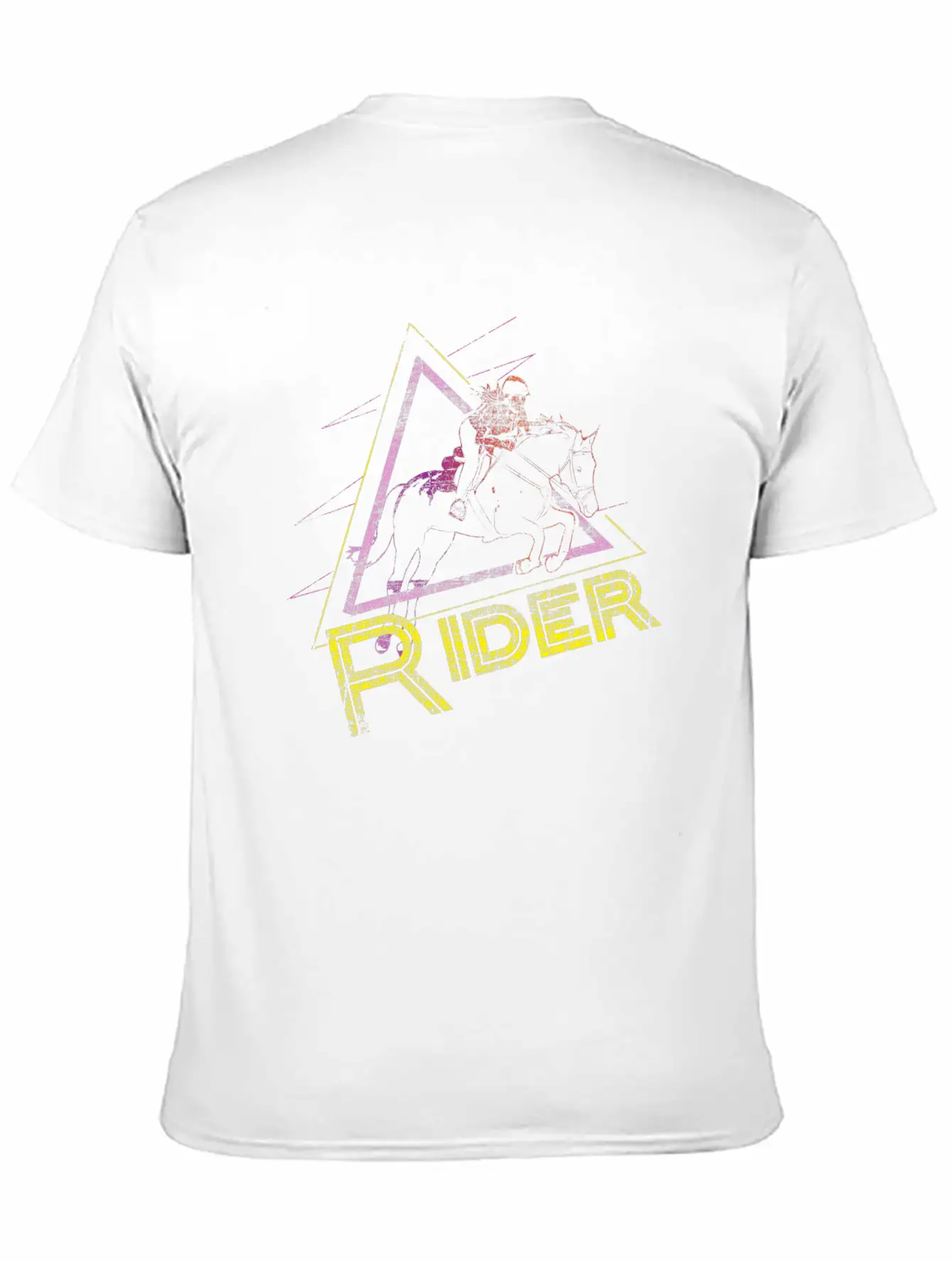 Horse Rider Stylish Everyday T-Shirt – Unisex Basic Cotton Tee