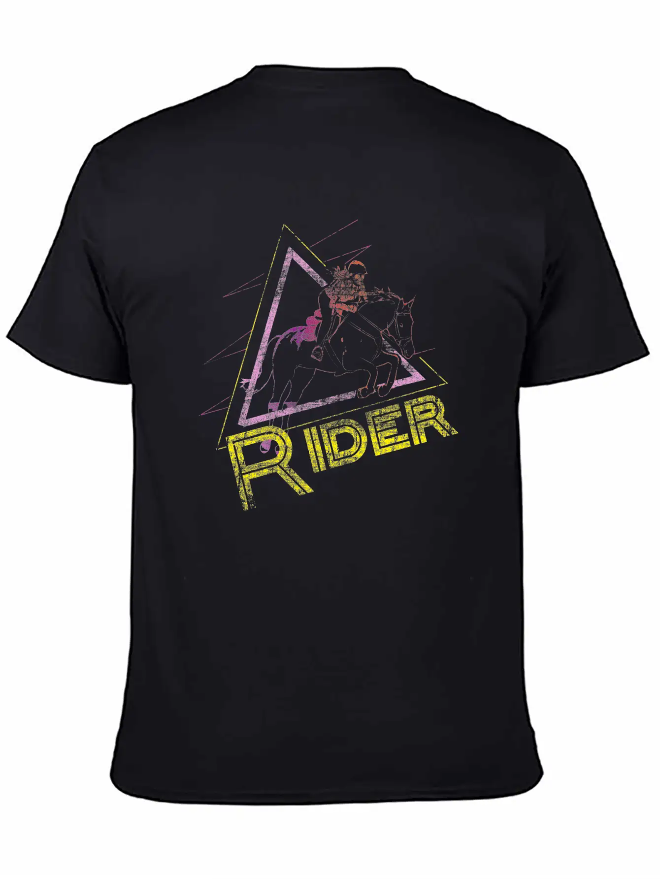 Horse Rider Stylish Everyday T-Shirt – Unisex Basic Cotton Tee