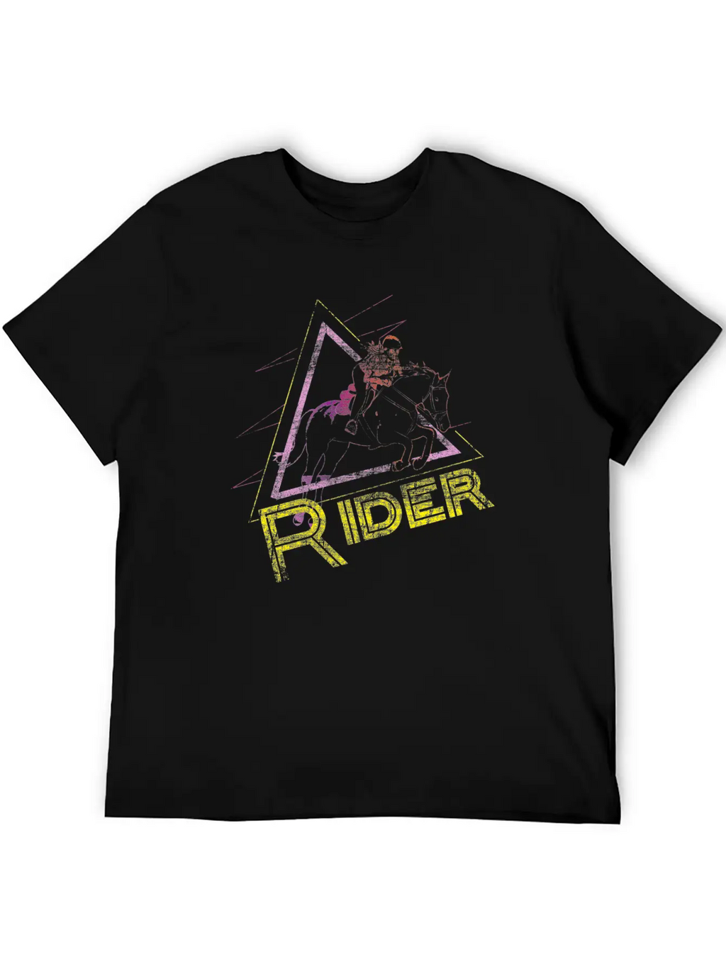 Horse Rider Stylish Everyday T-Shirt – Unisex Basic Cotton Tee