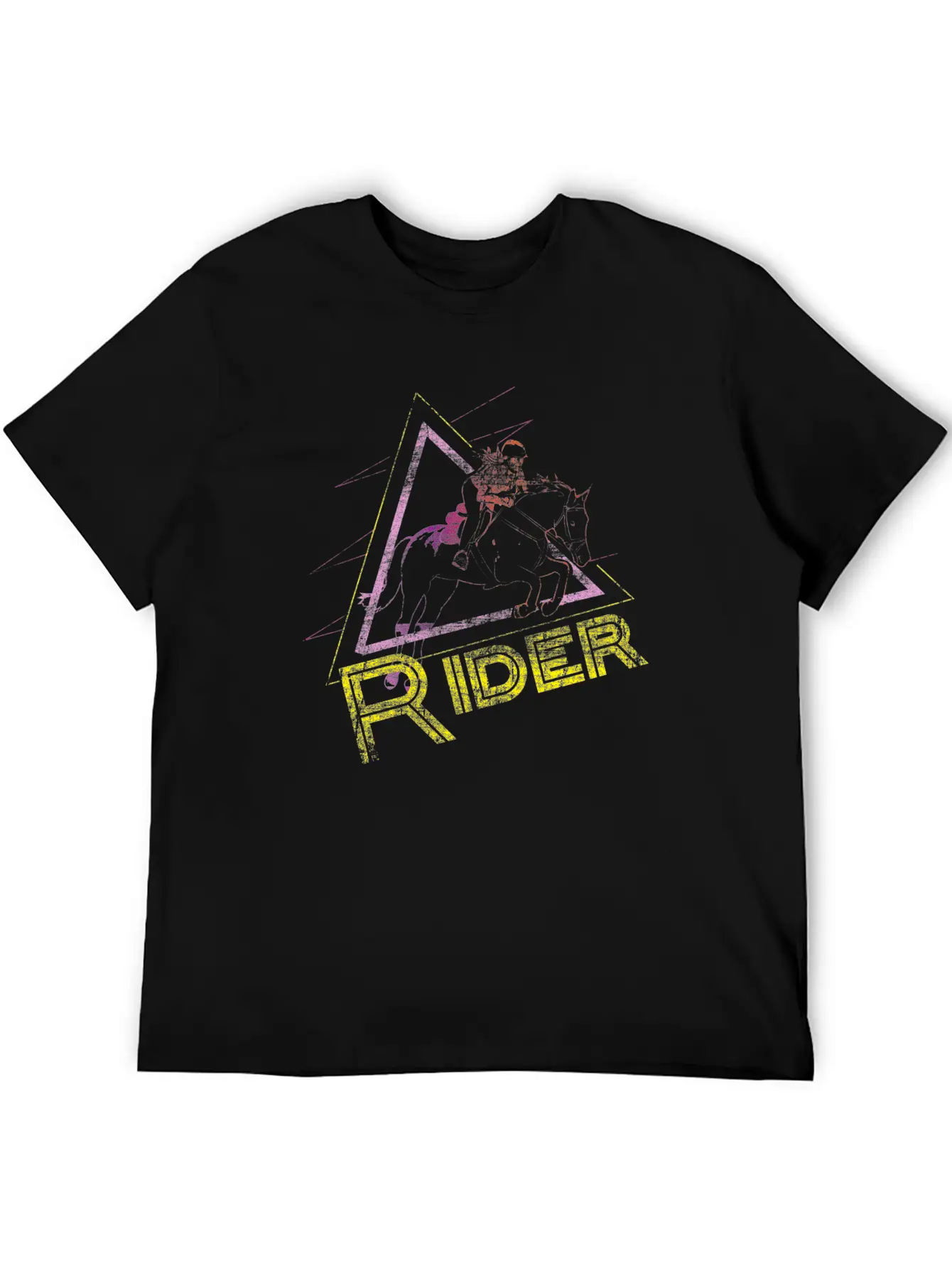 Horse Rider Stylish Everyday T-Shirt – Unisex Basic Cotton Tee