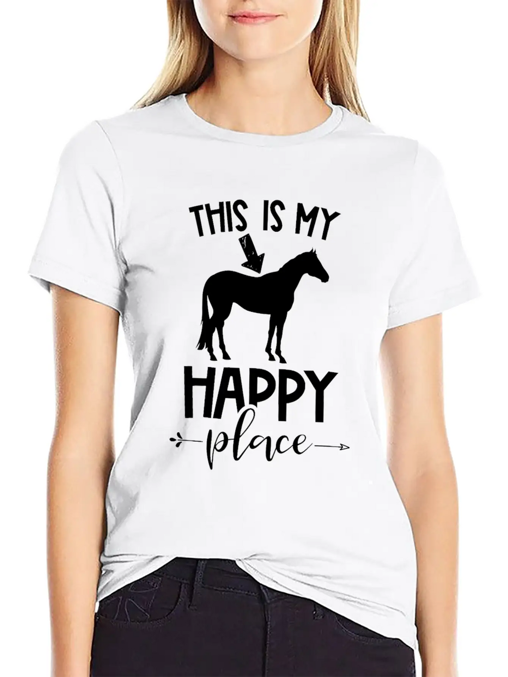 Horse Riding Unisex Short Sleeve Soft Cotton T-Shirt – Casual Everyday Wear