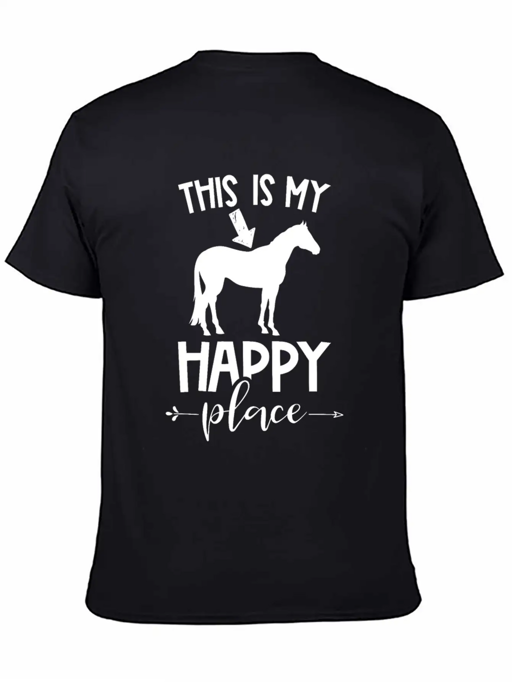 Horse Riding Unisex Short Sleeve Soft Cotton T-Shirt – Casual Everyday Wear