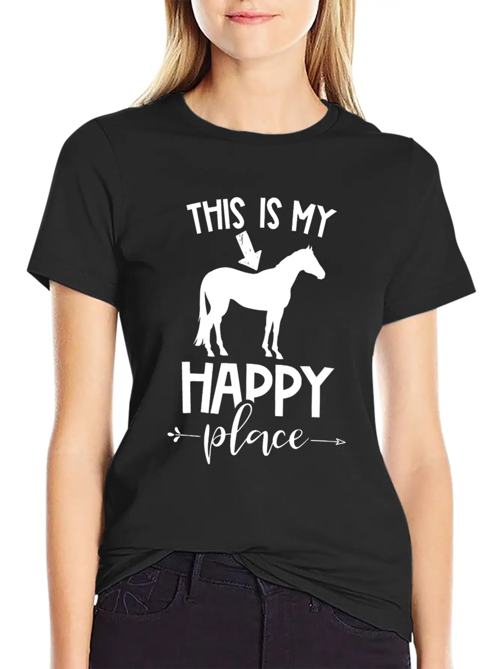 Horse Riding Unisex Short Sleeve Soft Cotton T-Shirt – Casual Everyday Wear