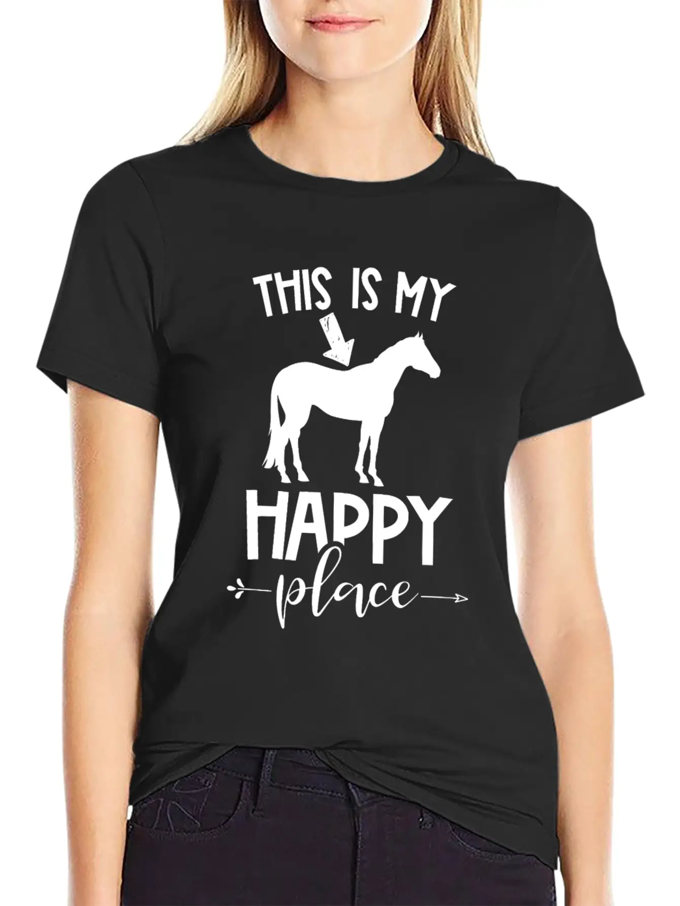 Horse Riding Unisex Short Sleeve Soft Cotton T-Shirt – Casual Everyday Wear