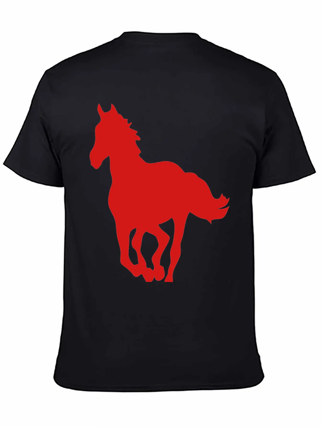 Horse Shade Shadow Figure 8 Unisex Casual T-Shirt – Clean Design For Daily Comfort