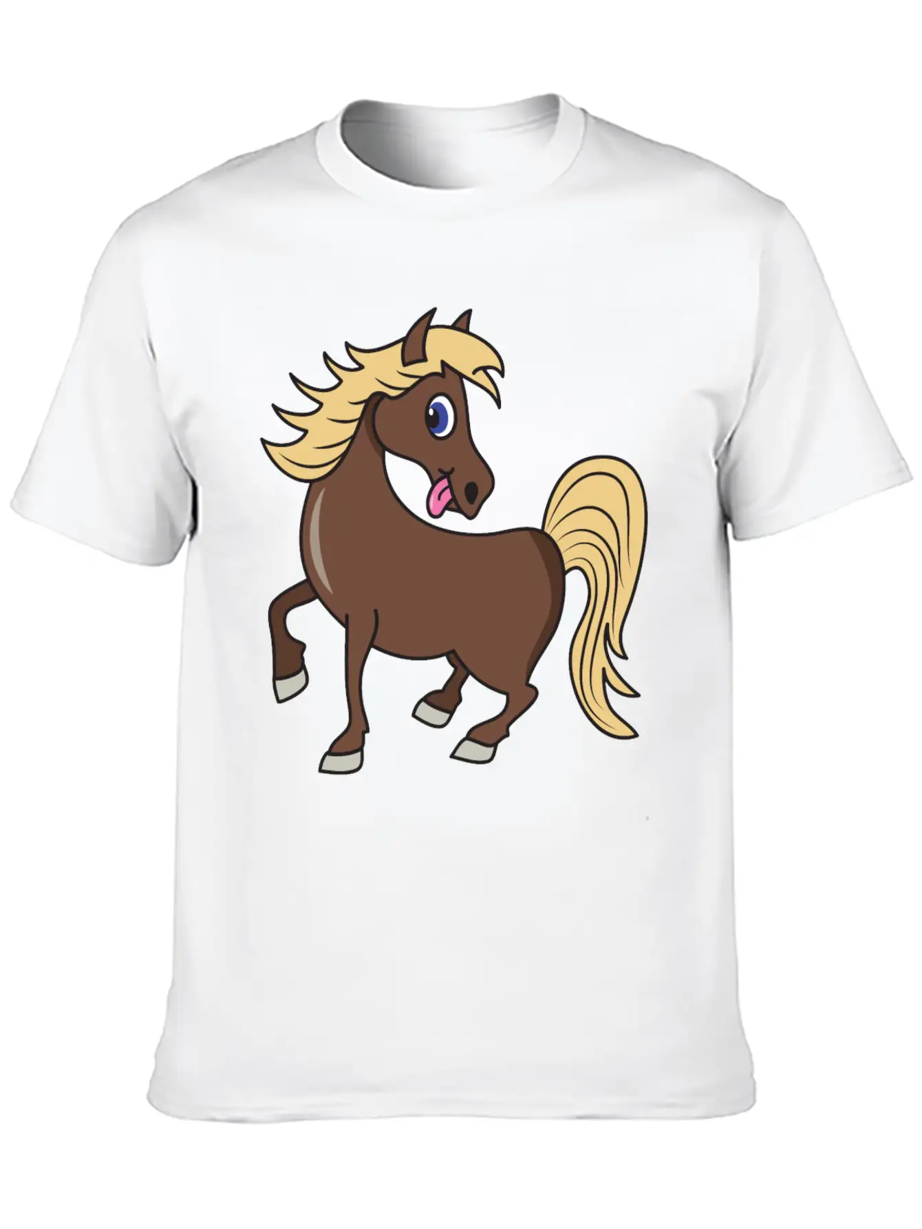 Horse Stylish Everyday T-Shirt – Unisex Basic Cotton Tee
