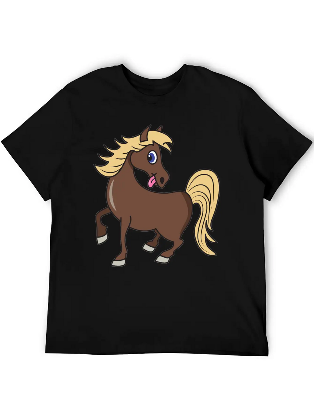 Horse Stylish Everyday T-Shirt – Unisex Basic Cotton Tee