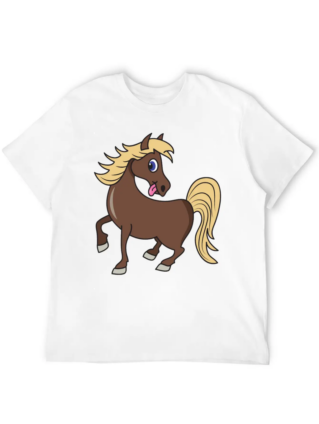 Horse Stylish Everyday T-Shirt – Unisex Basic Cotton Tee