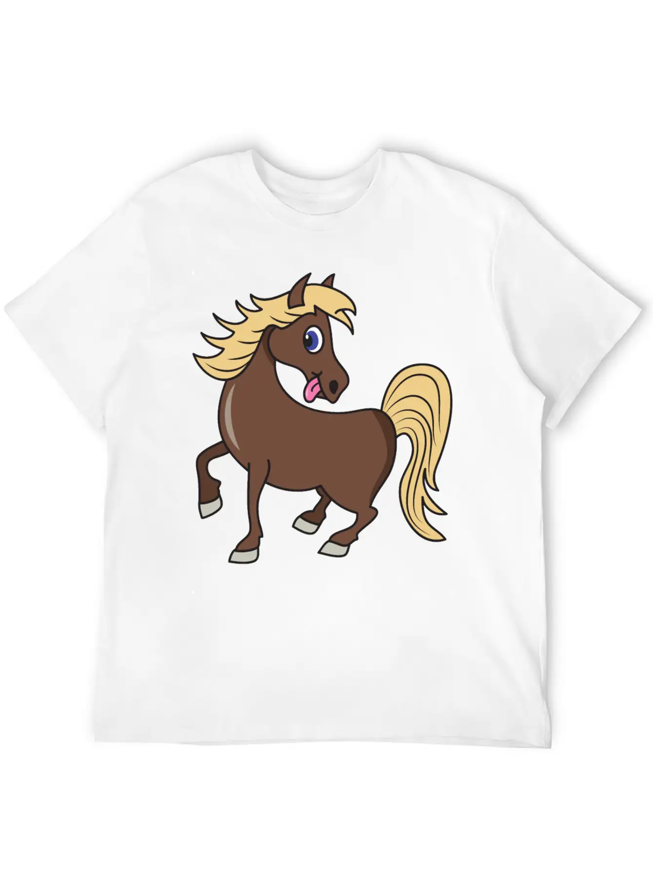 Horse Stylish Everyday T-Shirt – Unisex Basic Cotton Tee