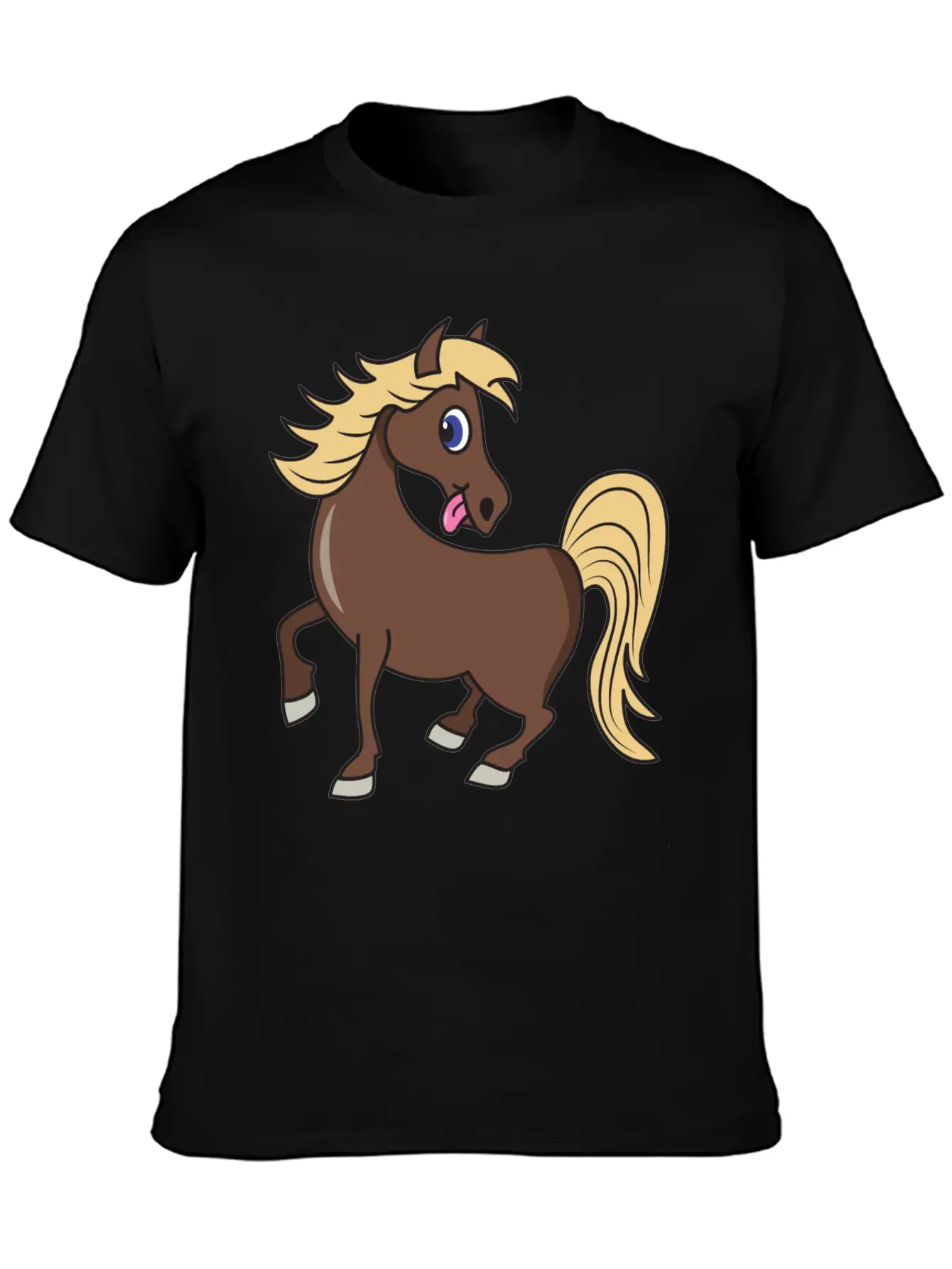 Horse Stylish Everyday T-Shirt – Unisex Basic Cotton Tee