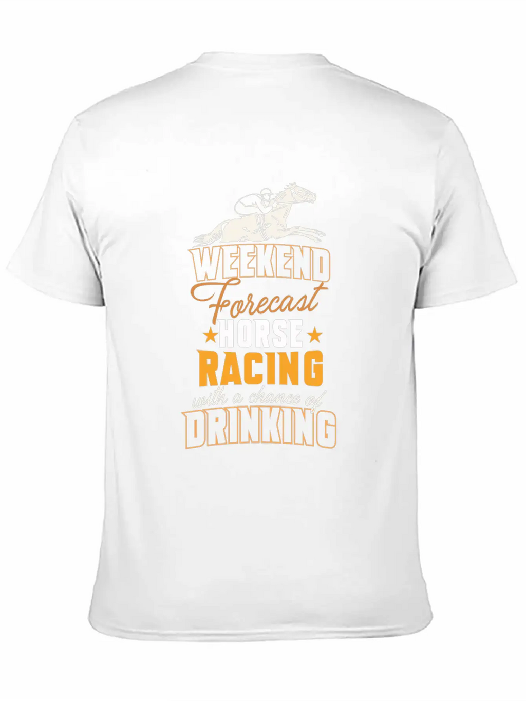 Horseback Riding Funny Horse Racing Horse Lover Unisex Casual T-Shirt – Clean Design For Daily Comfort
